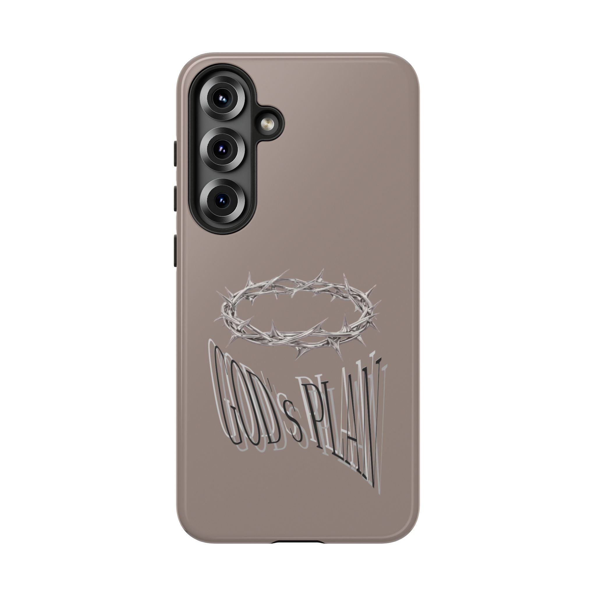 Phone Case — "God's Plan" Crown of Thorns Protective Cover