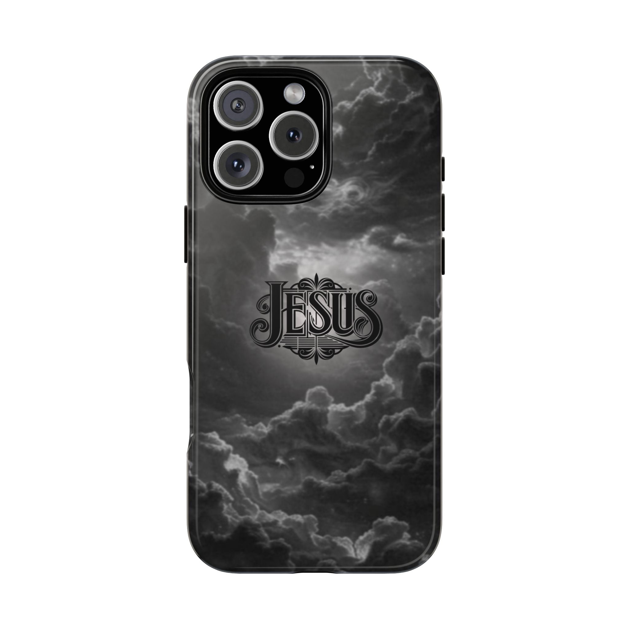 Jesus Cloud Phone Case – Christian Faith Protective iPhone Case