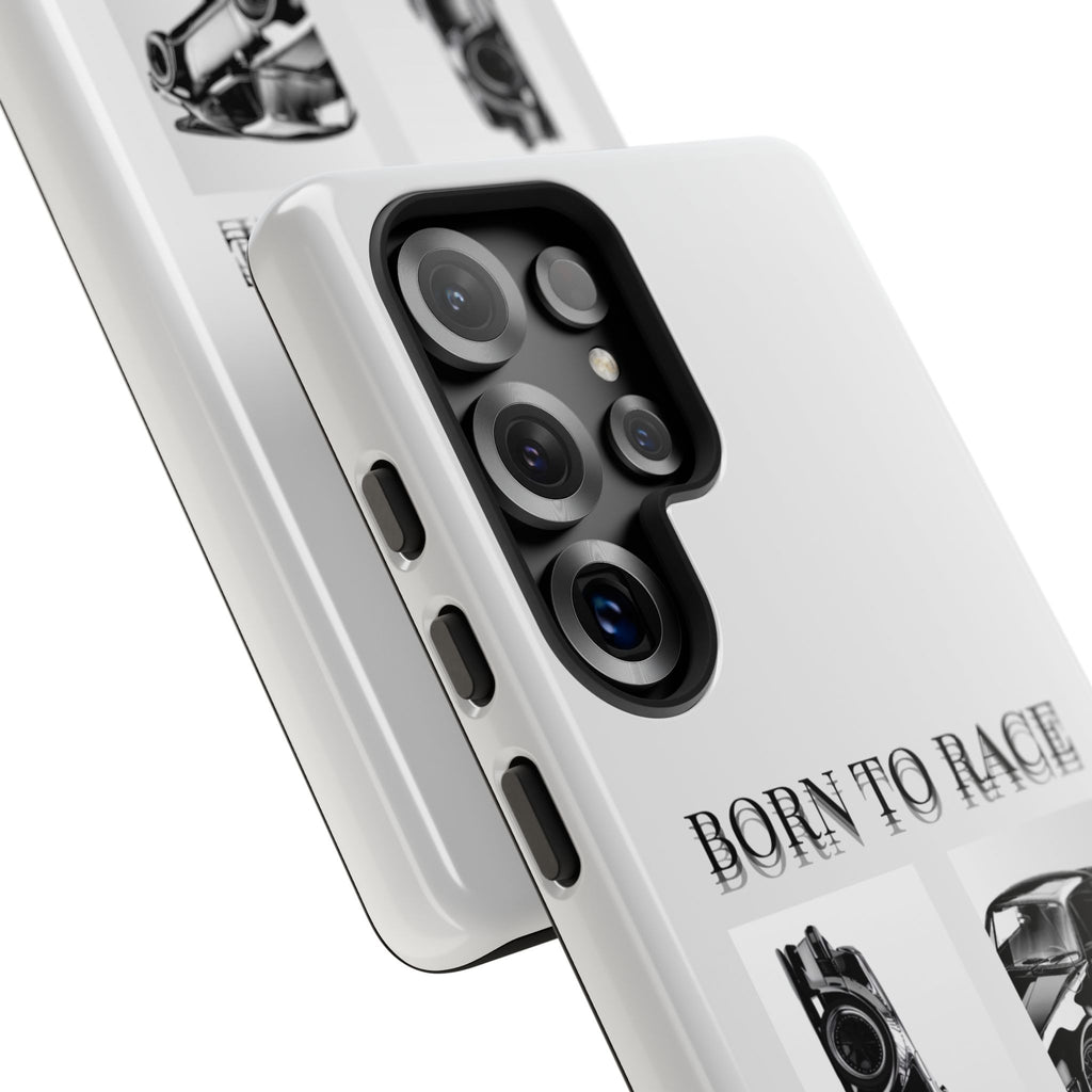 Phone Case - "Born to Race" Vintage Car Racing Graphic