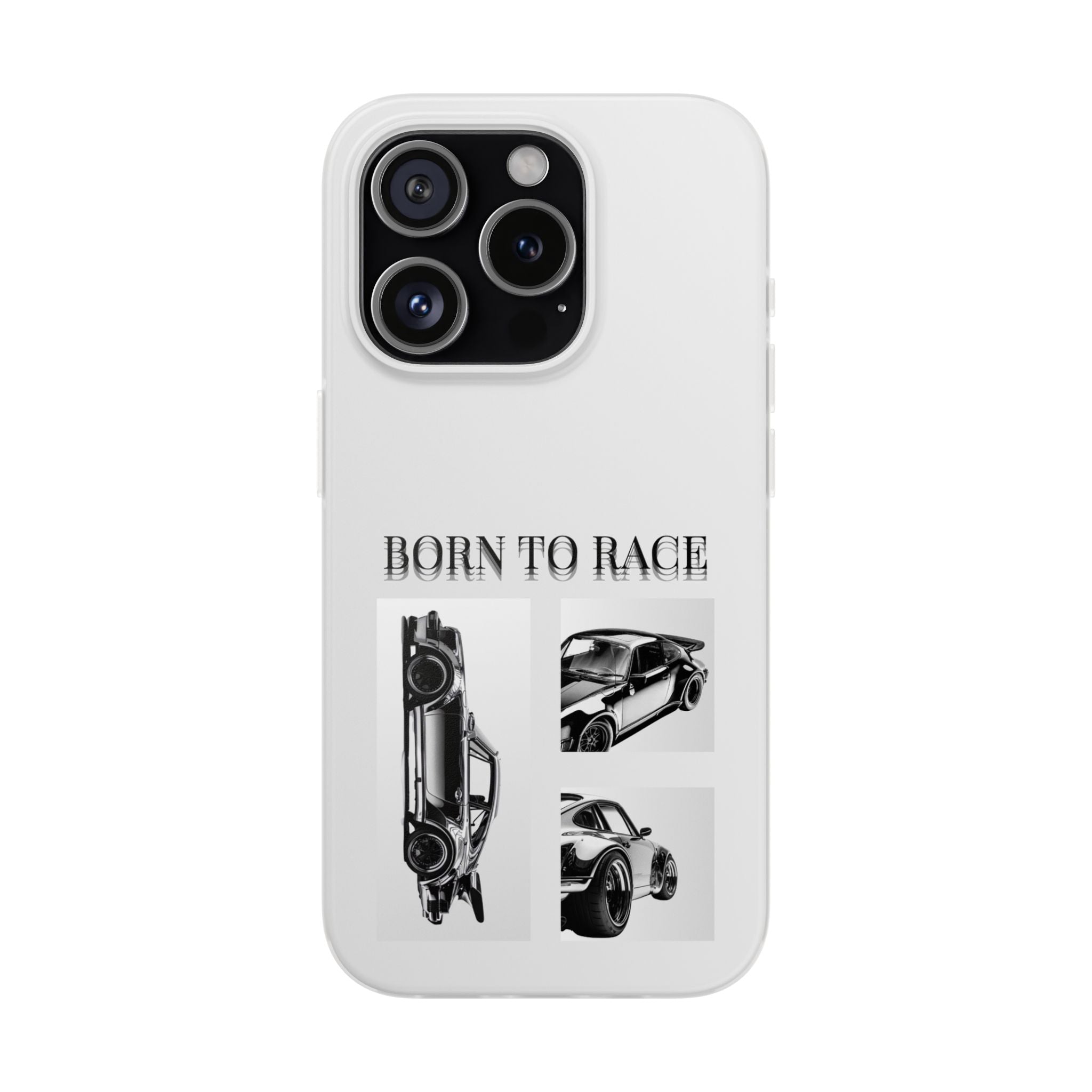 Born to Race Phone Case – Racing Car Flexi Case