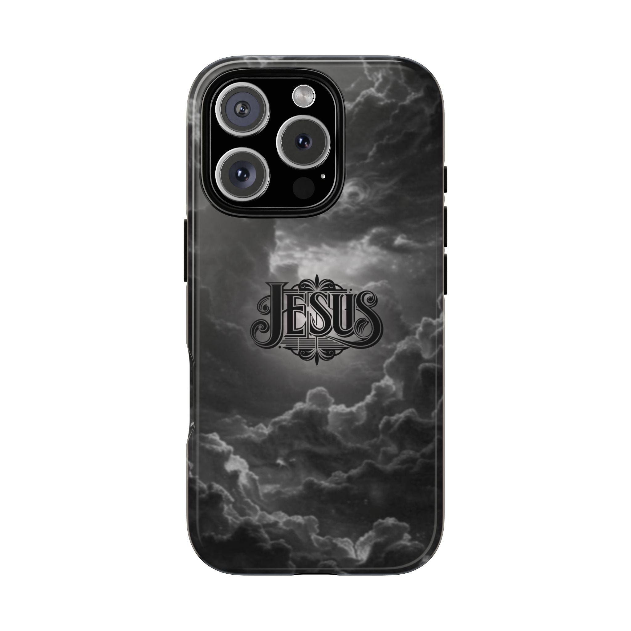 Jesus Cloud Phone Case – Christian Faith Protective iPhone Case