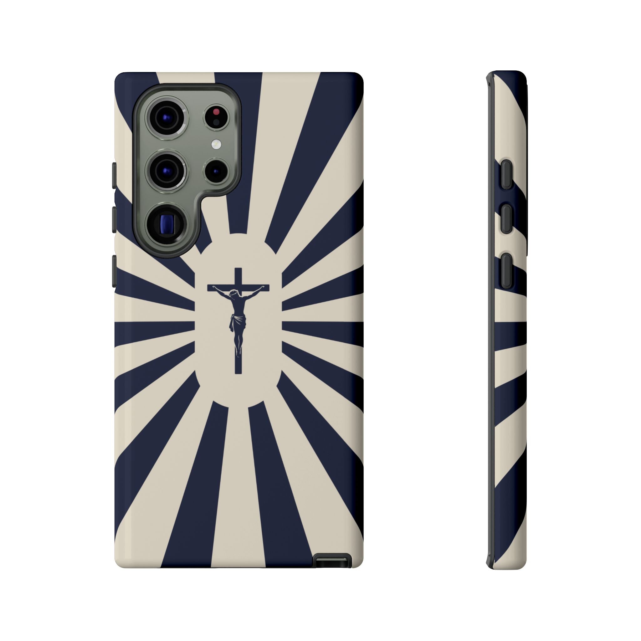 Christian Crucifix Radiant Tough Phone Case