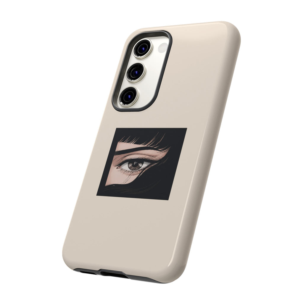 Minimal Eyelash Eye Art Protective Tough Case