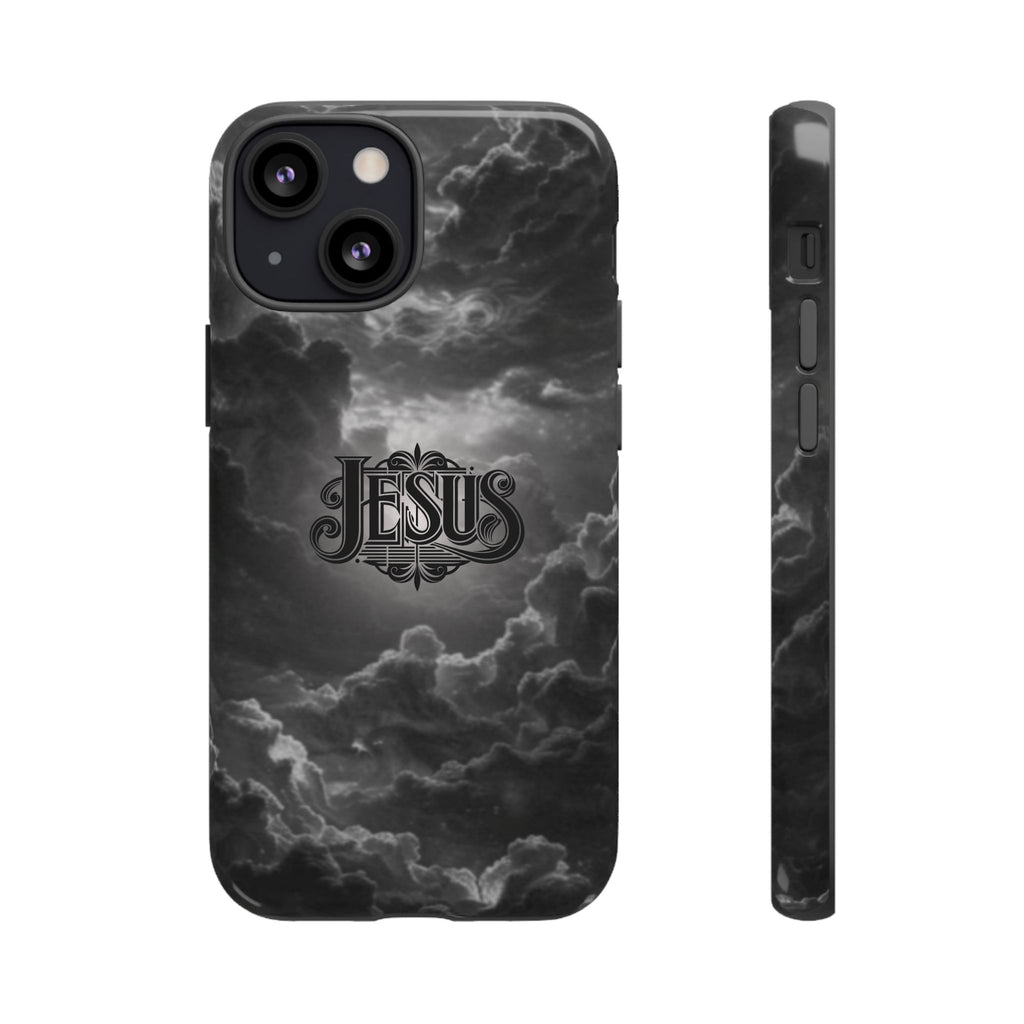 Jesus Cloud Phone Case – Christian Faith Protective iPhone Case