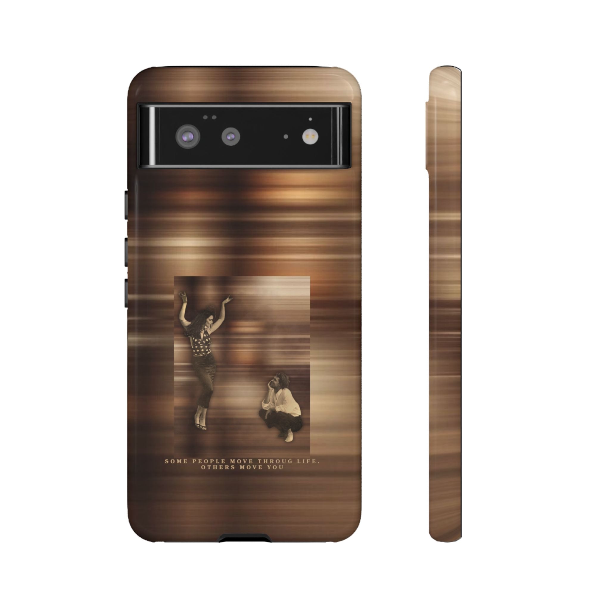 Vintage Basketball Photo Phone Case – Retro Sport Quote iPhone Cover