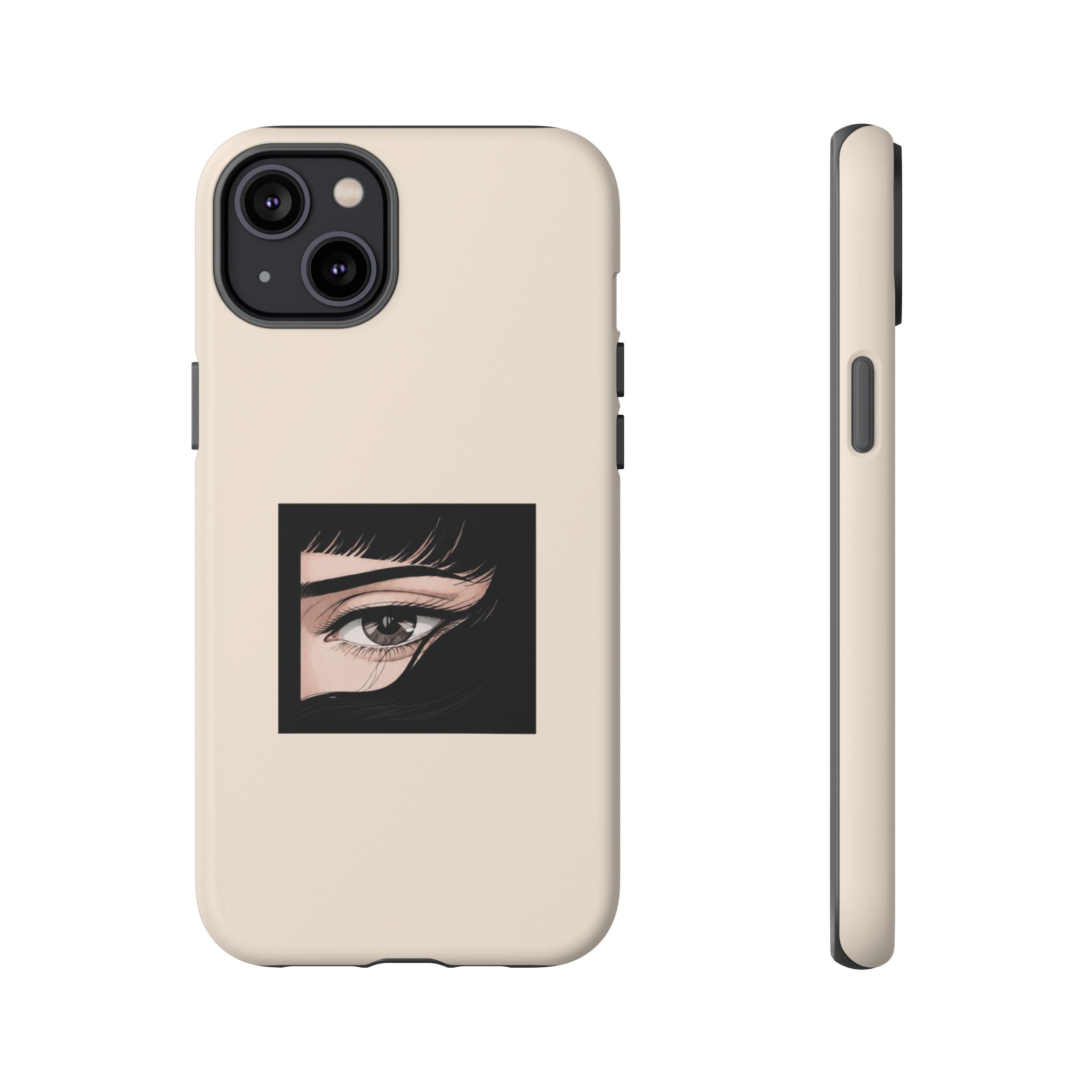 Minimal Eyelash Eye Art Protective Tough Case