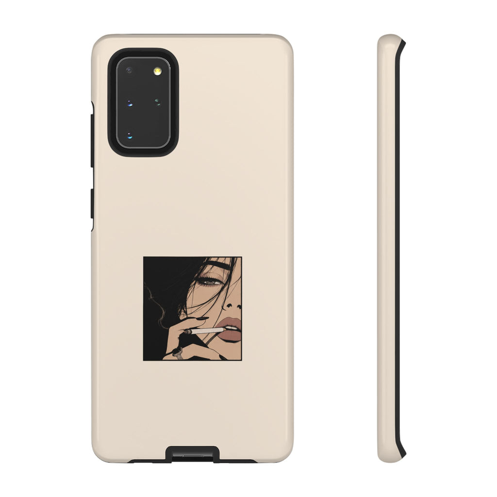 Minimalist Femme Portrait Protective Phone Case