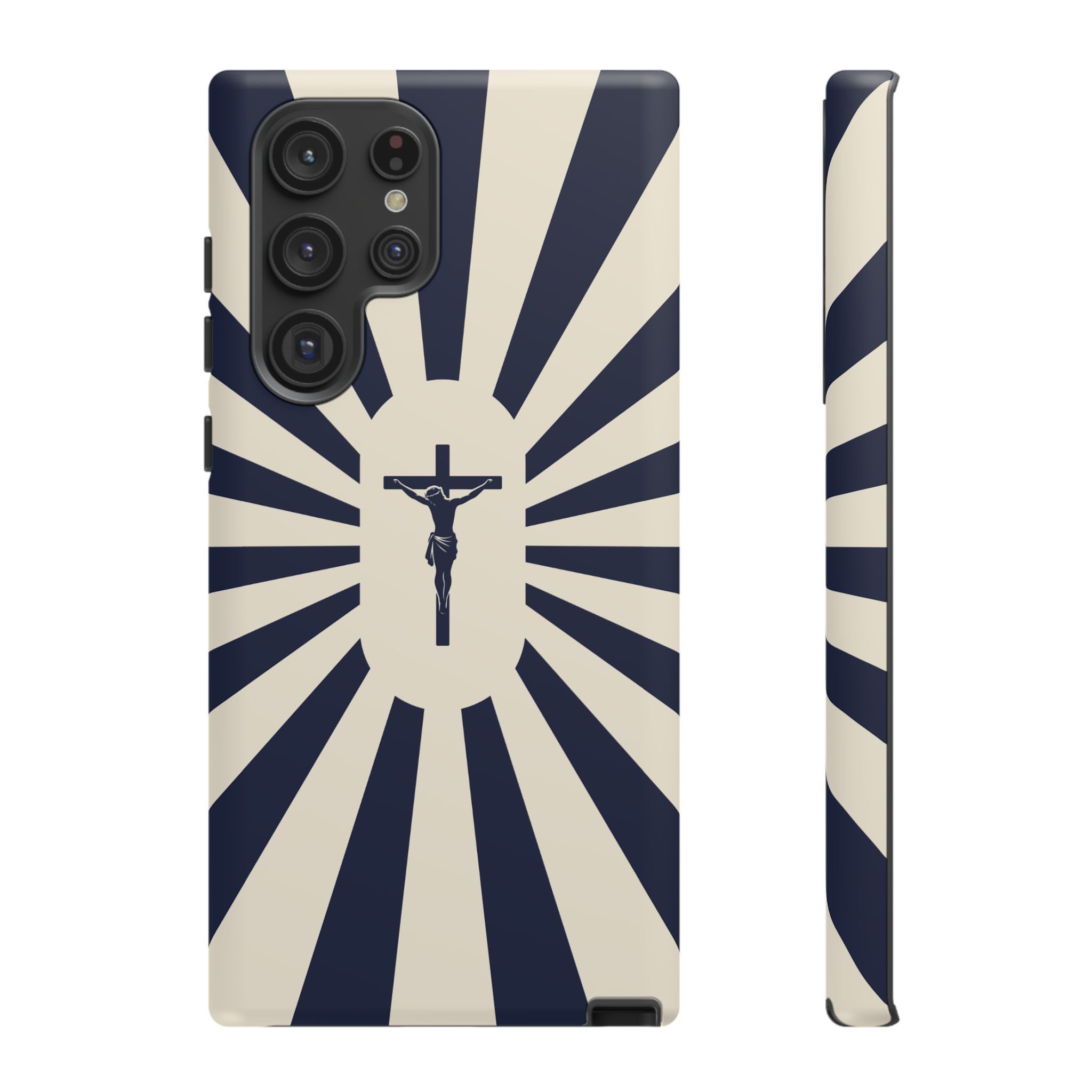 Christian Crucifix Radiant Tough Phone Case