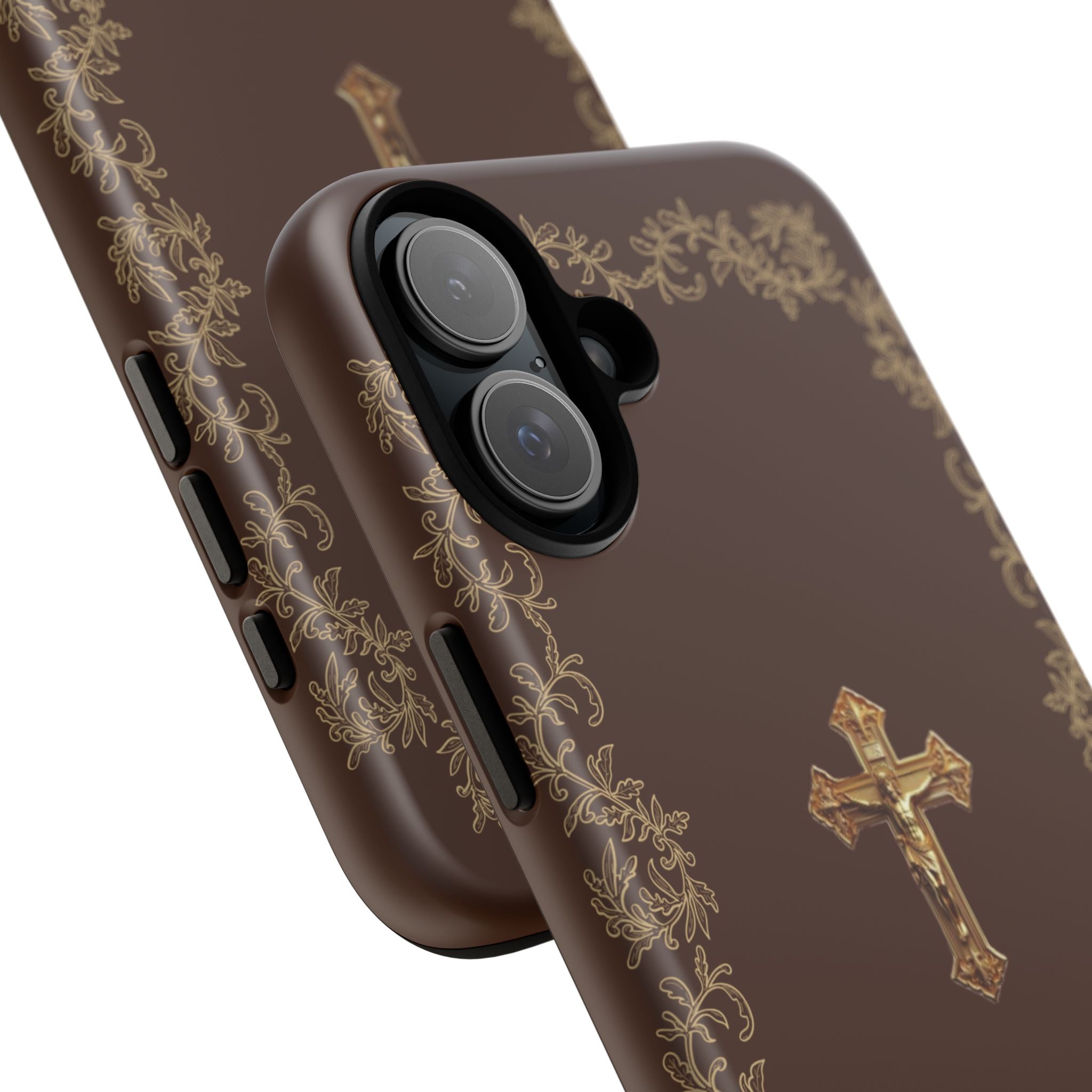 Gold Cross Bible – Christian Tough Phone Case