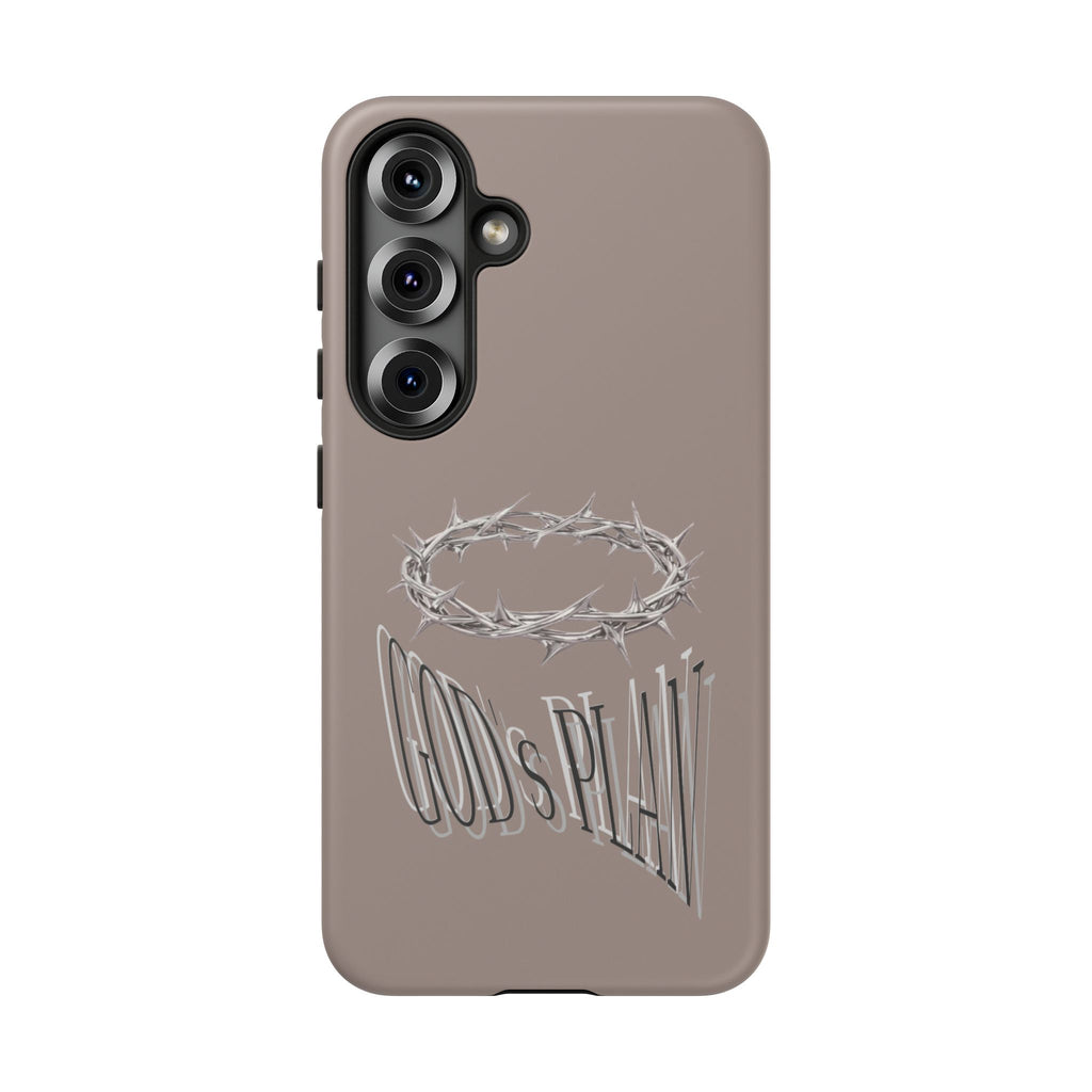 Phone Case — "God's Plan" Crown of Thorns Protective Cover