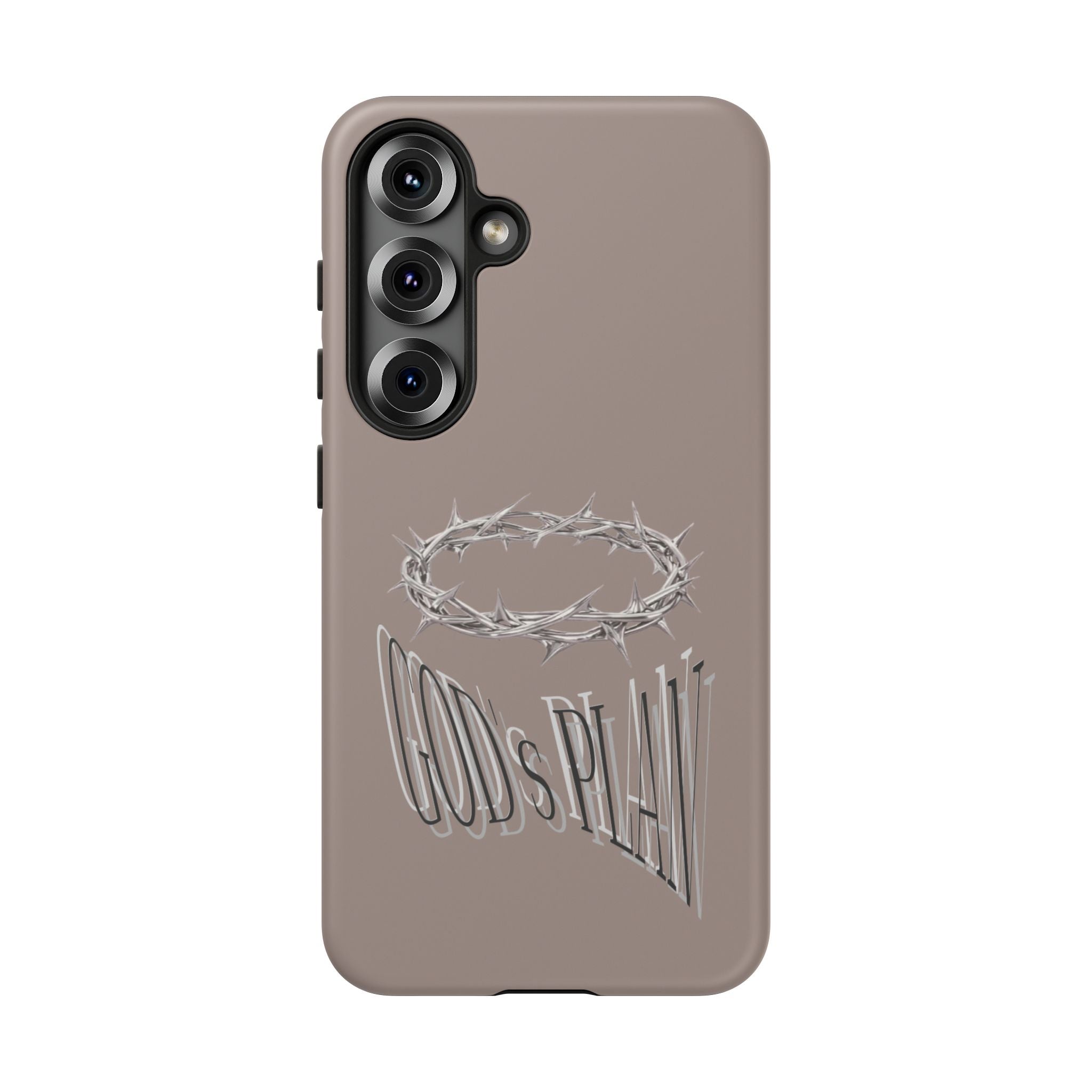 Phone Case — "God's Plan" Crown of Thorns Protective Cover