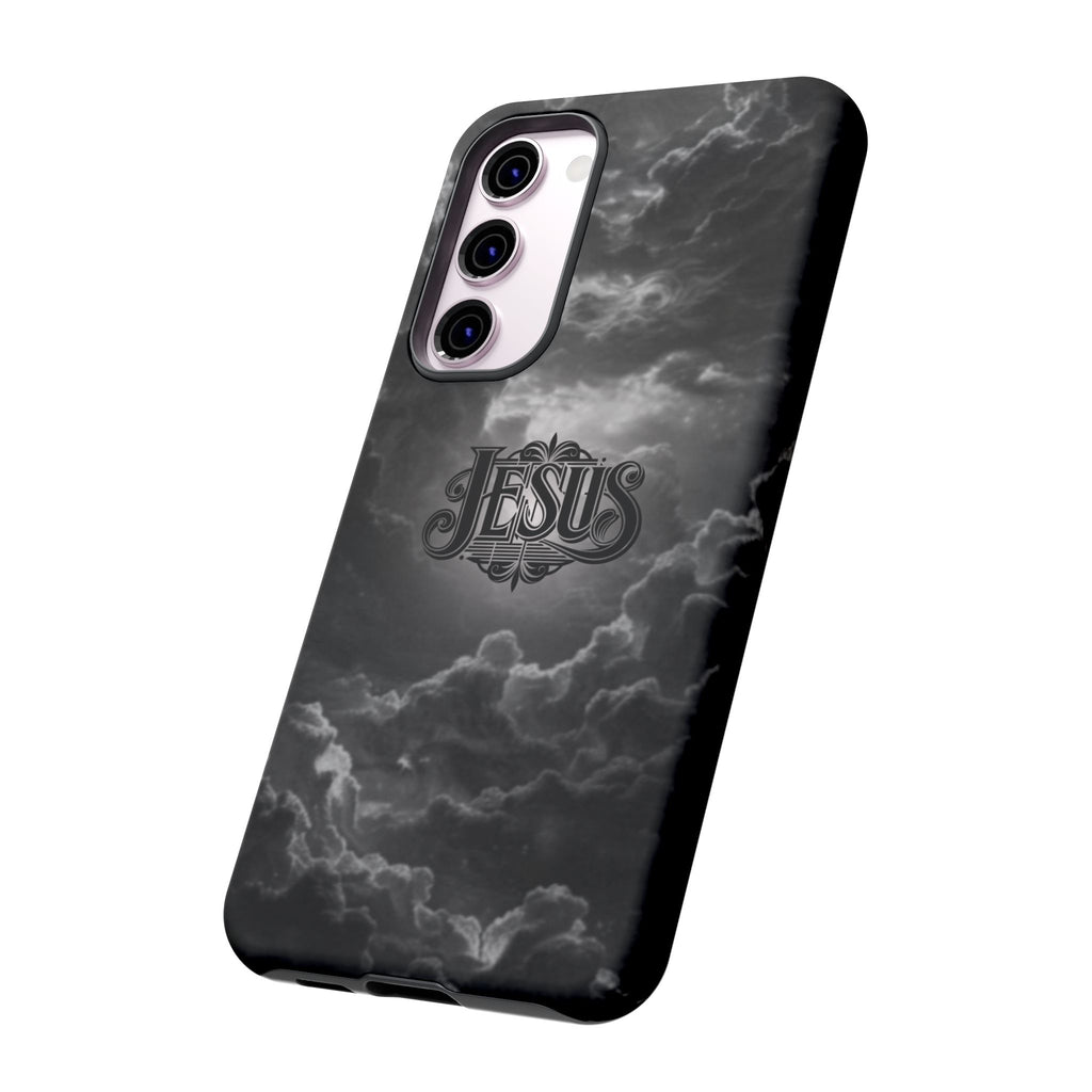 Jesus Cloud Phone Case – Christian Faith Protective iPhone Case