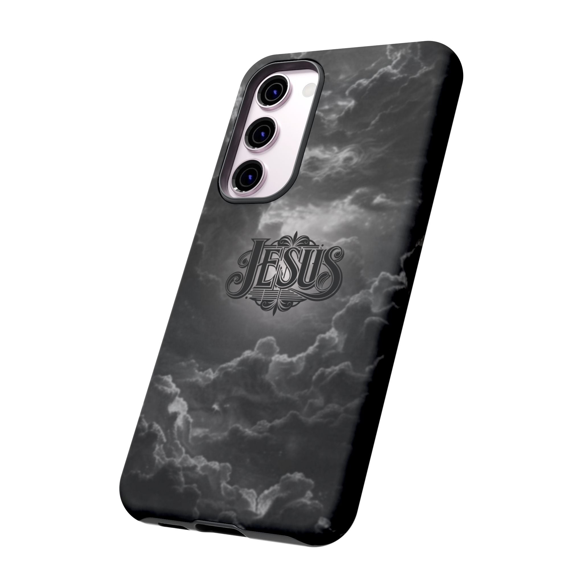 Jesus Cloud Phone Case – Christian Faith Protective iPhone Case