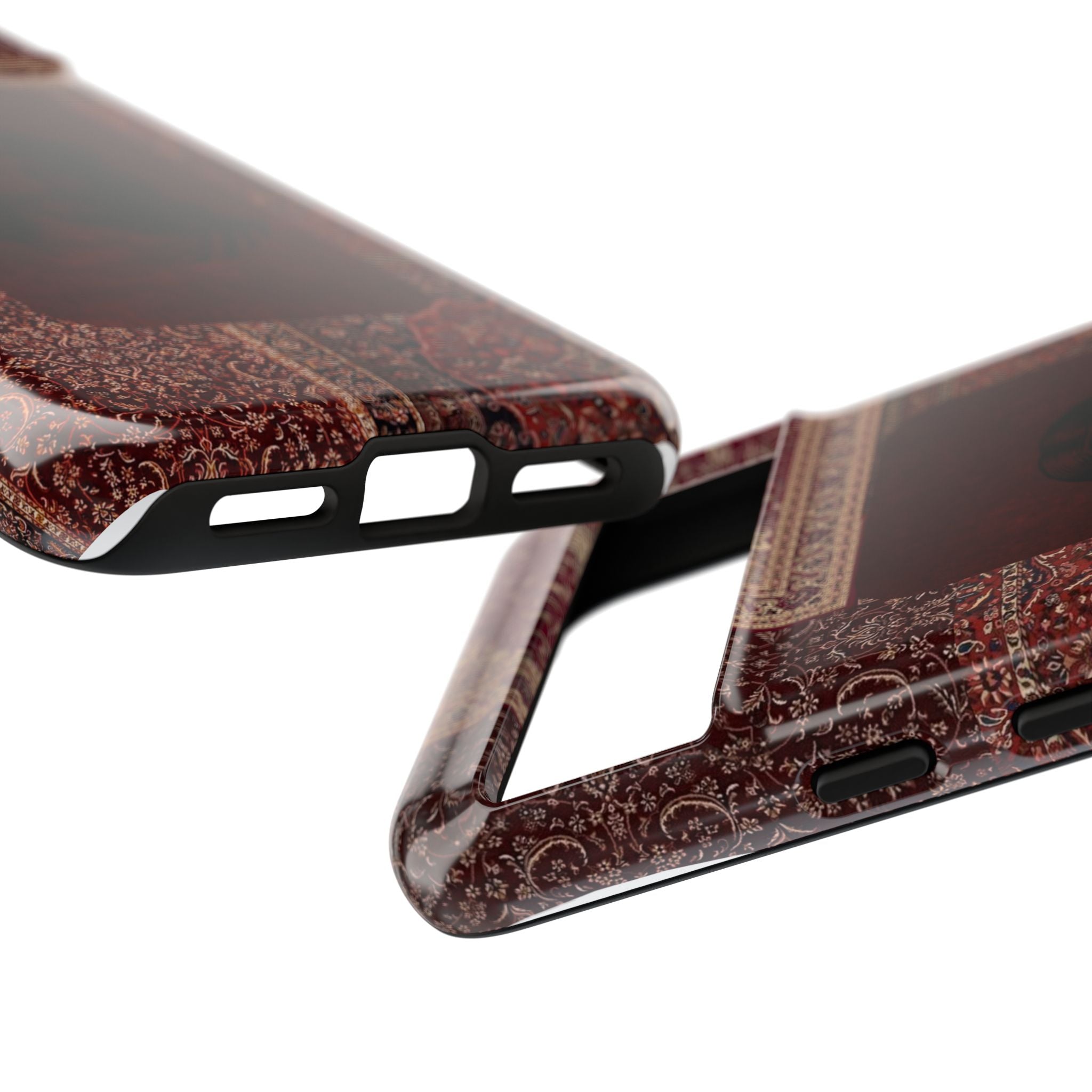 Religious Vintage Rug Phone Case — Jesus Portrait Tough Case
