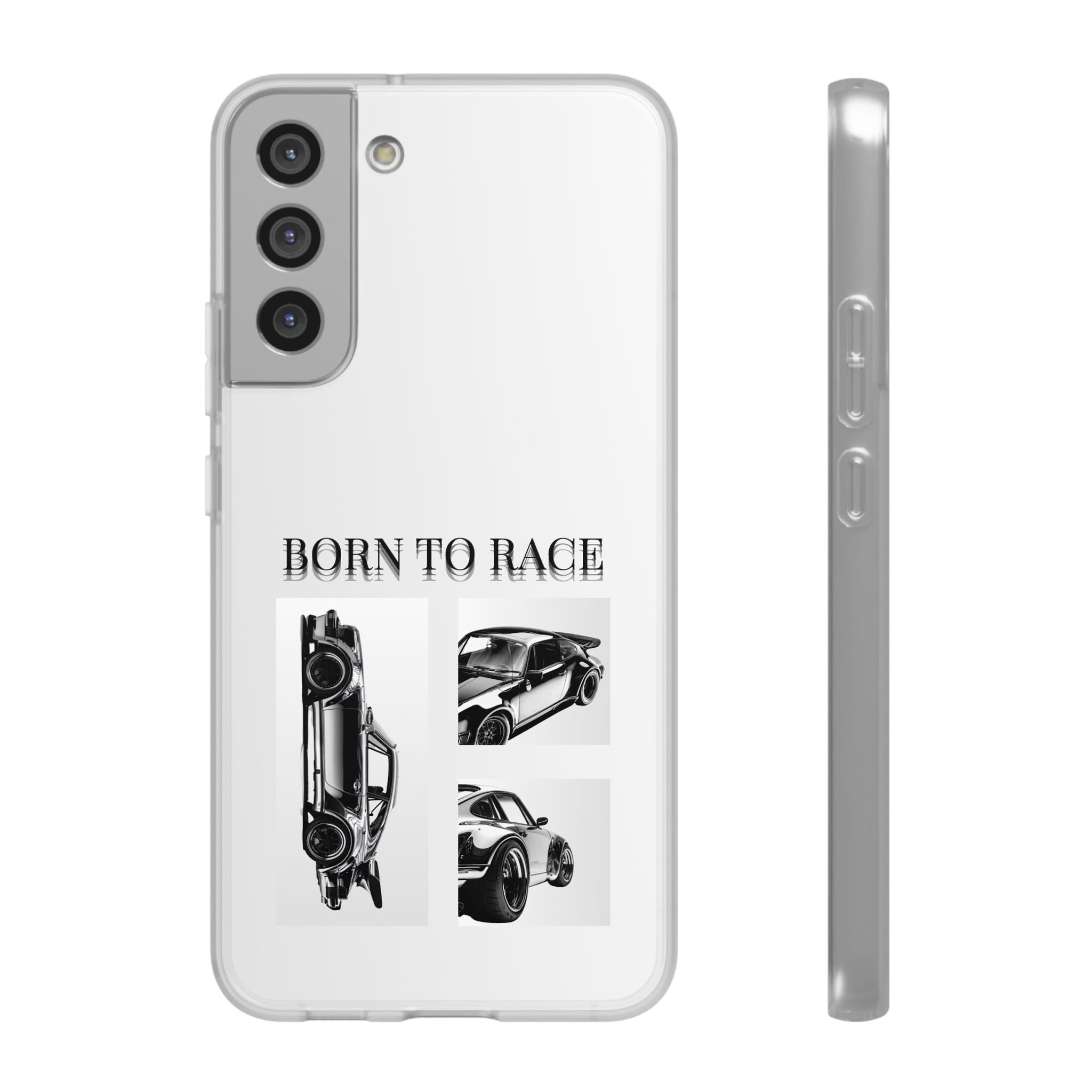 Born to Race Phone Case – Racing Car Flexi Case