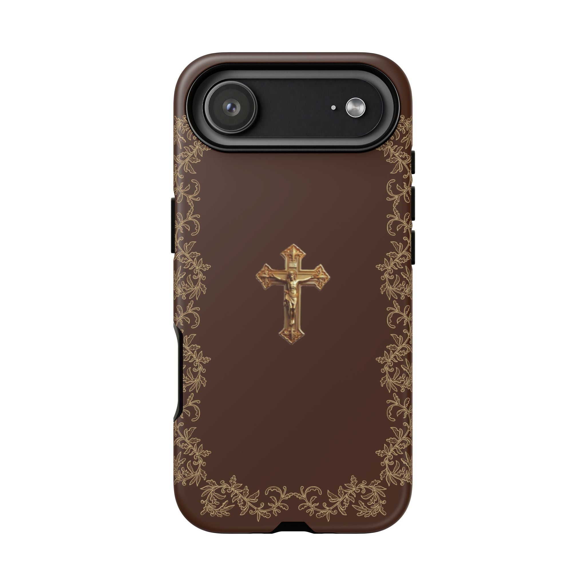 Gold Cross Bible – Christian Tough Phone Case