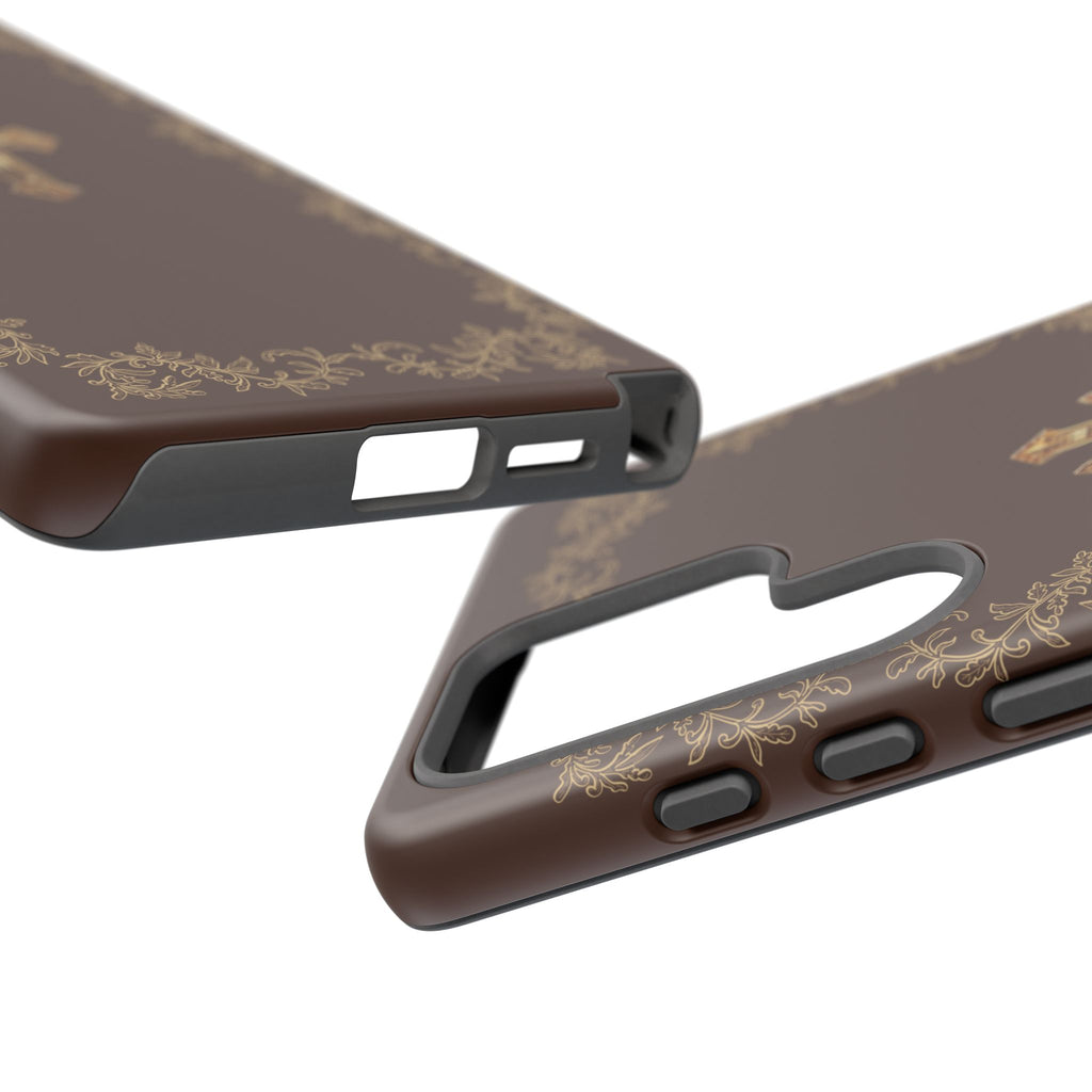 Gold Cross Bible – Christian Tough Phone Case