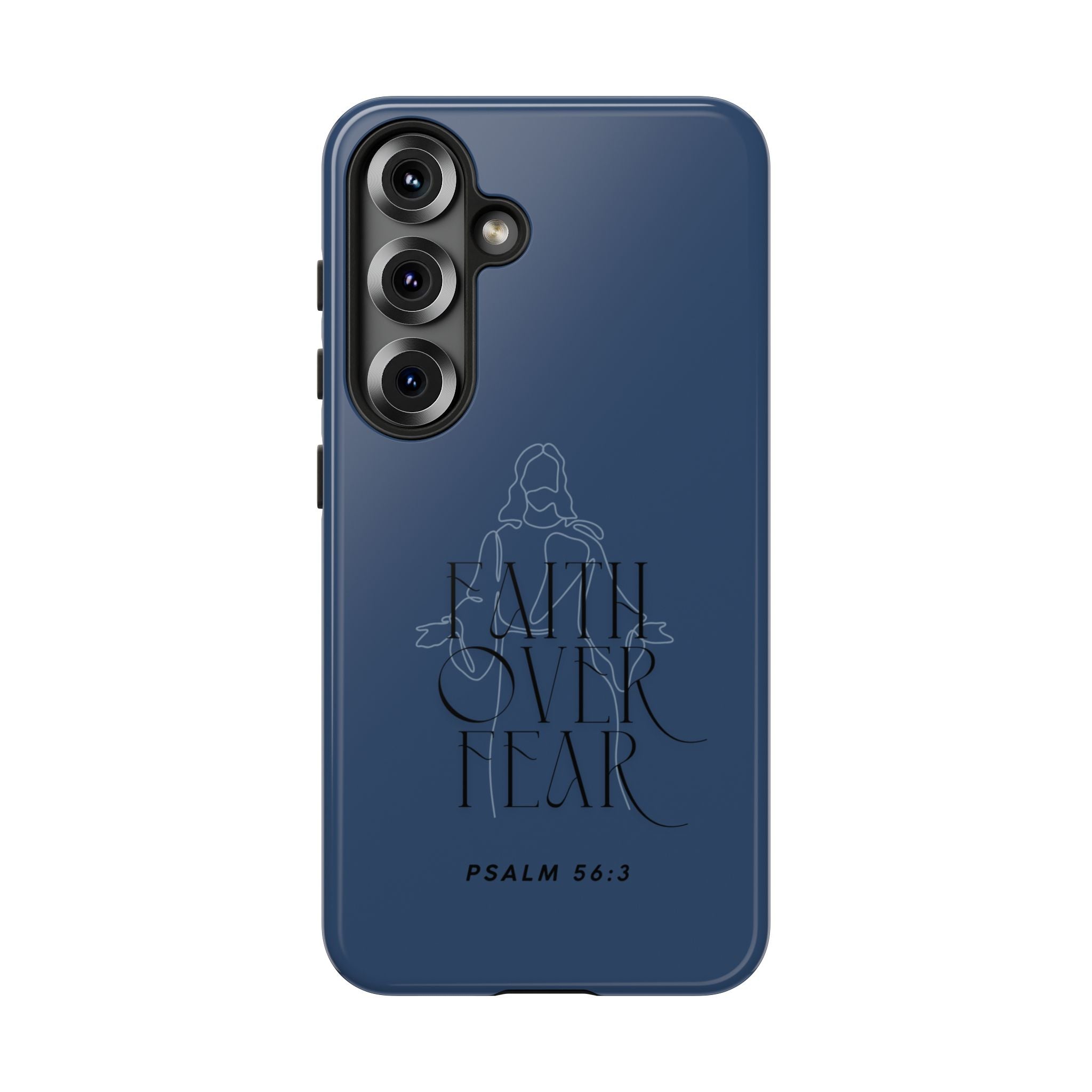 Faith Over Fear — Psalm 56:3 Christian Tough Phone Case