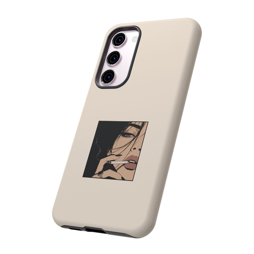 Minimalist Femme Portrait Protective Phone Case