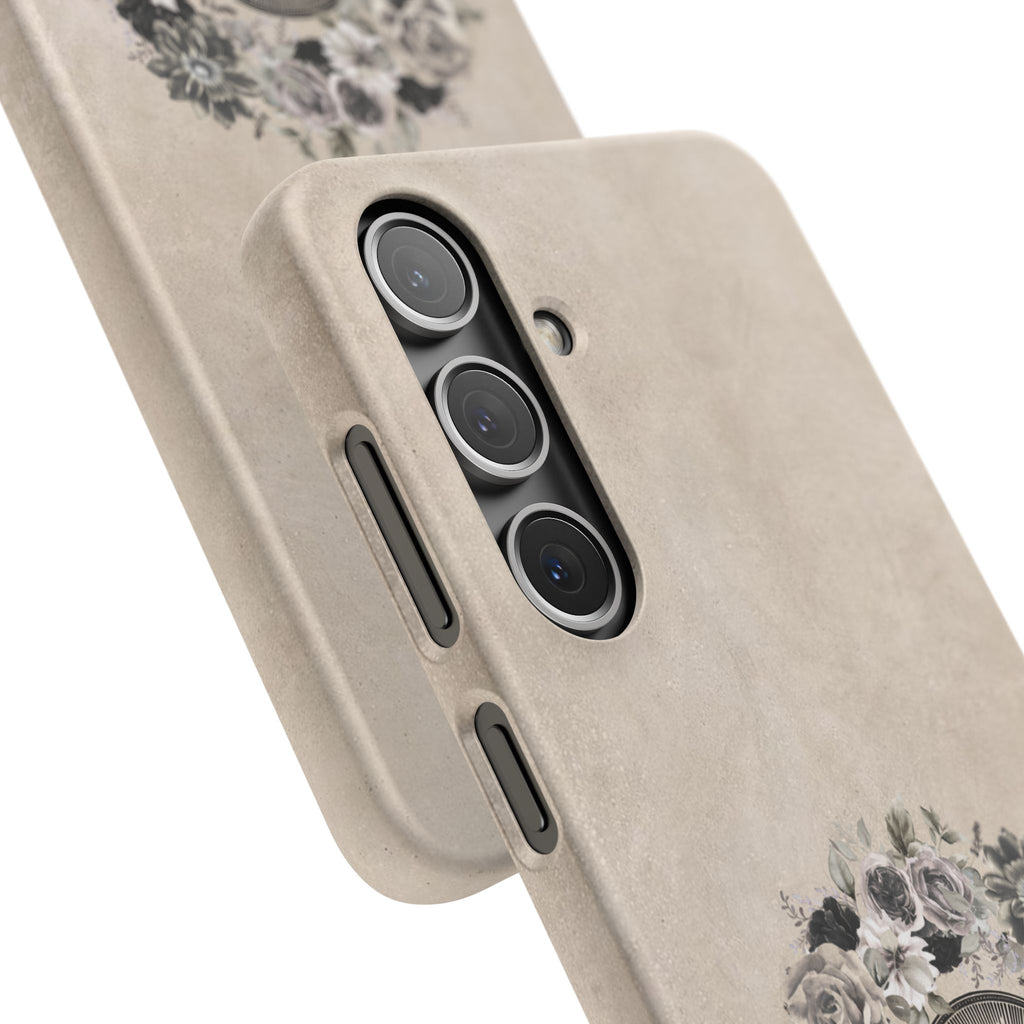 Vintage Madonna Floral Phone Case — Religious iPhone Snap Case