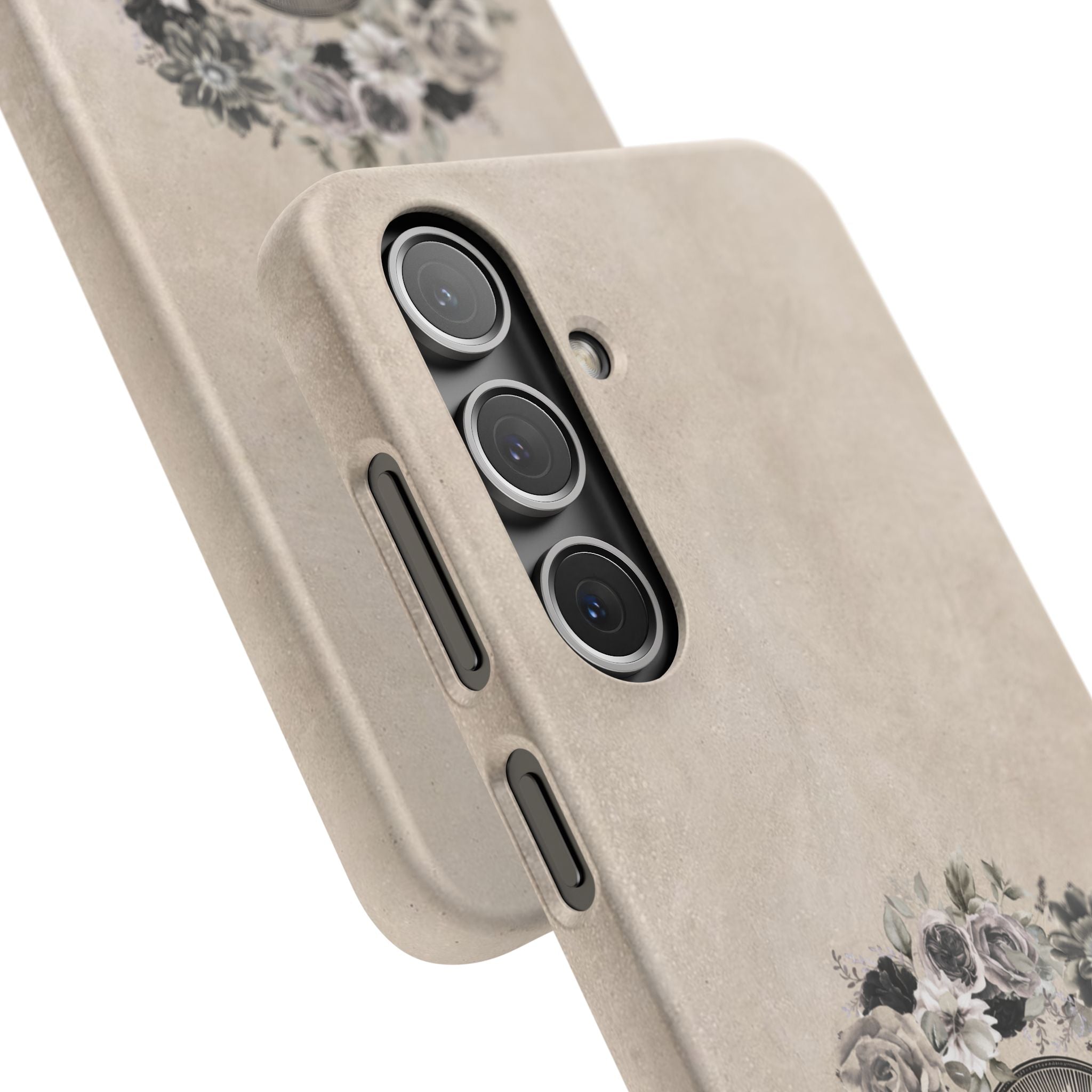 Vintage Madonna Floral Phone Case — Religious iPhone Snap Case