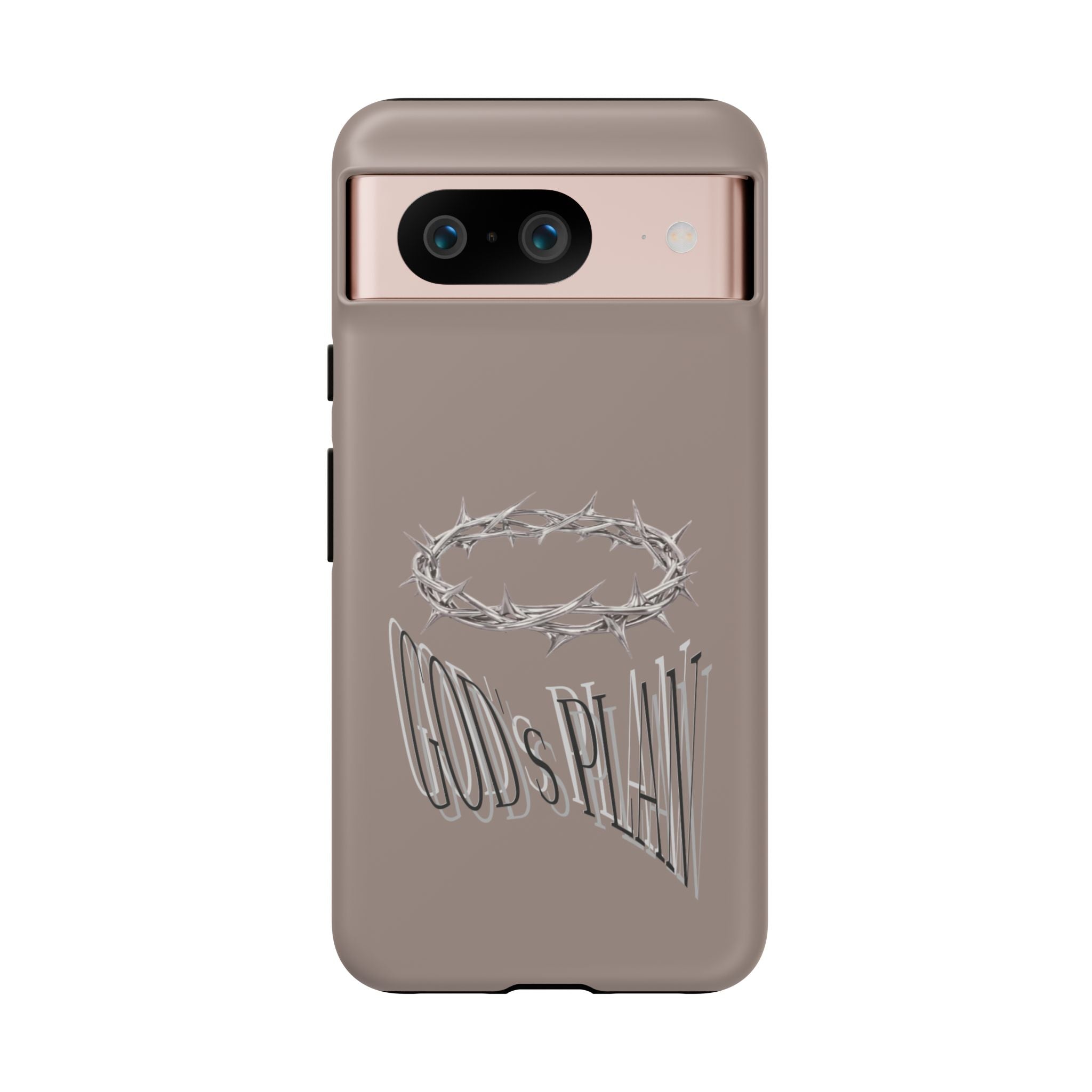 Phone Case — "God's Plan" Crown of Thorns Protective Cover