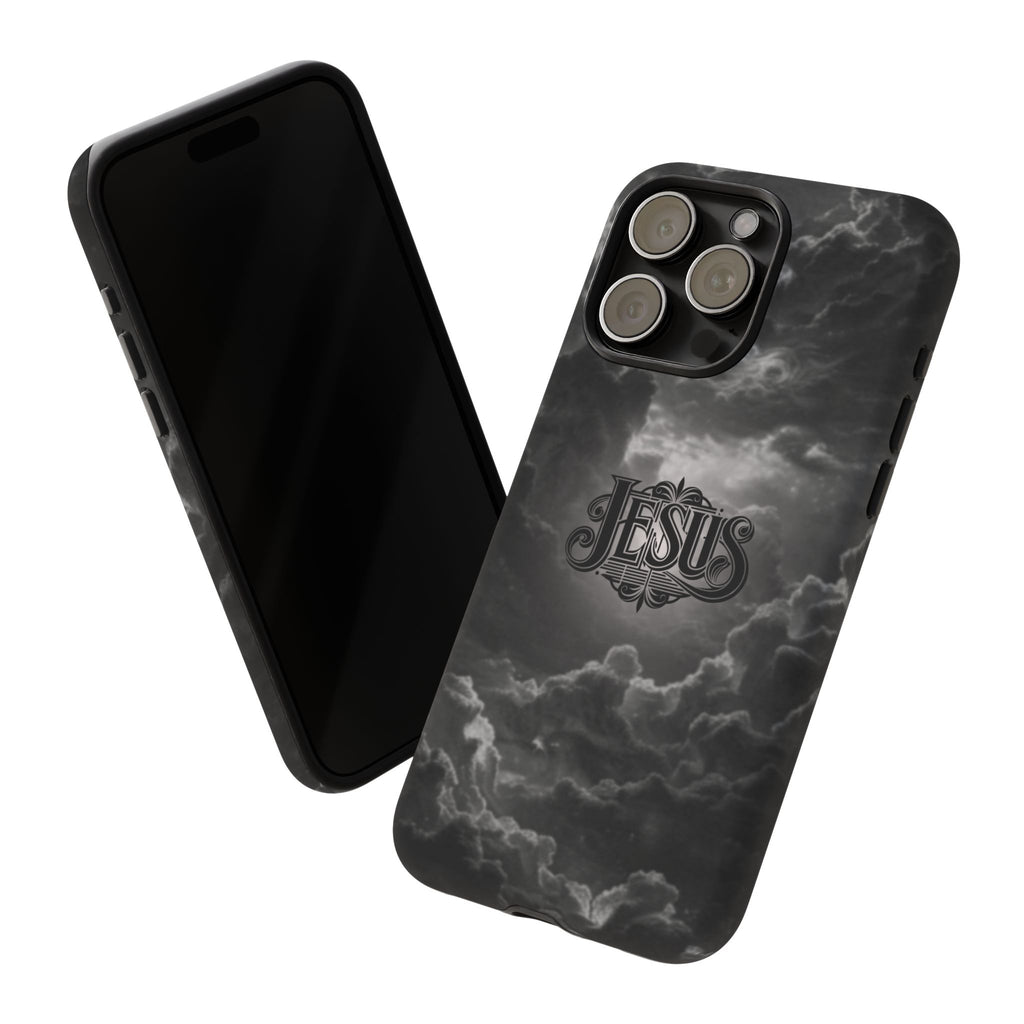 Jesus Cloud Phone Case – Christian Faith Protective iPhone Case