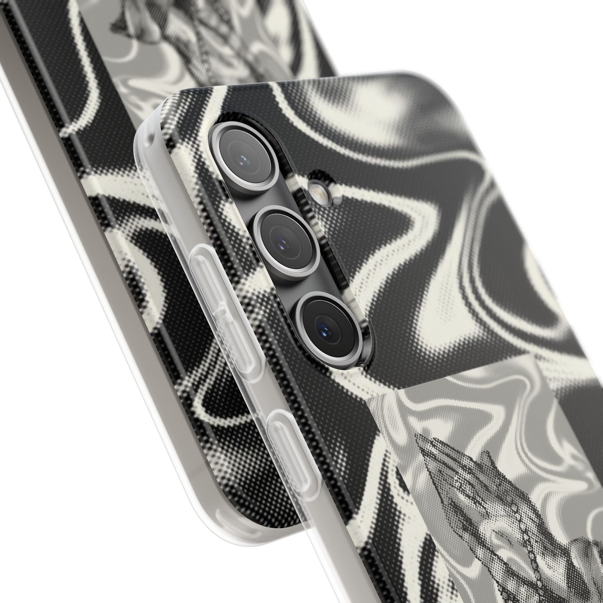 Praying Hands Black & White Phone Case