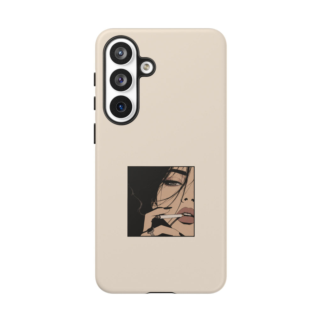 Minimalist Femme Portrait Protective Phone Case