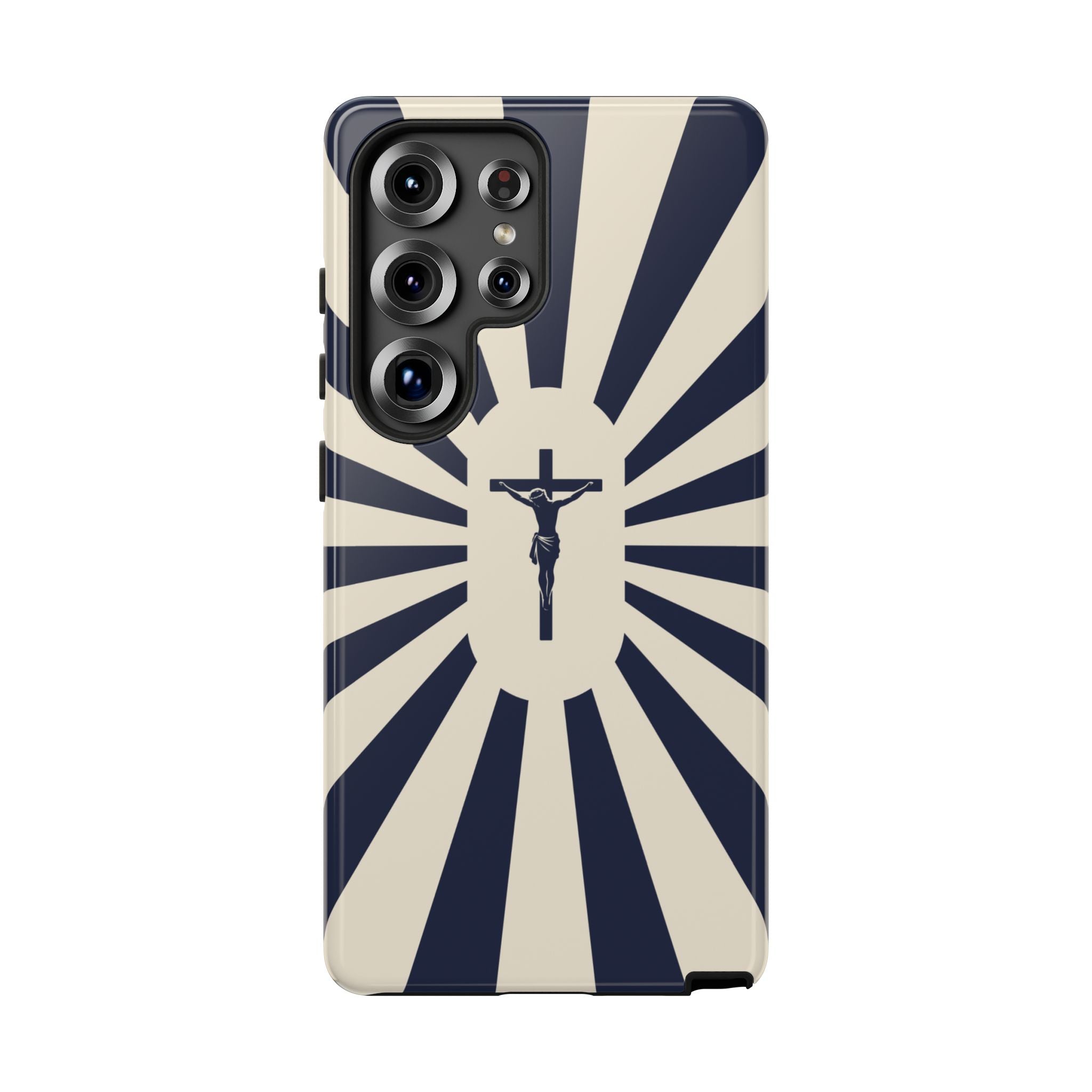 Christian Crucifix Radiant Tough Phone Case
