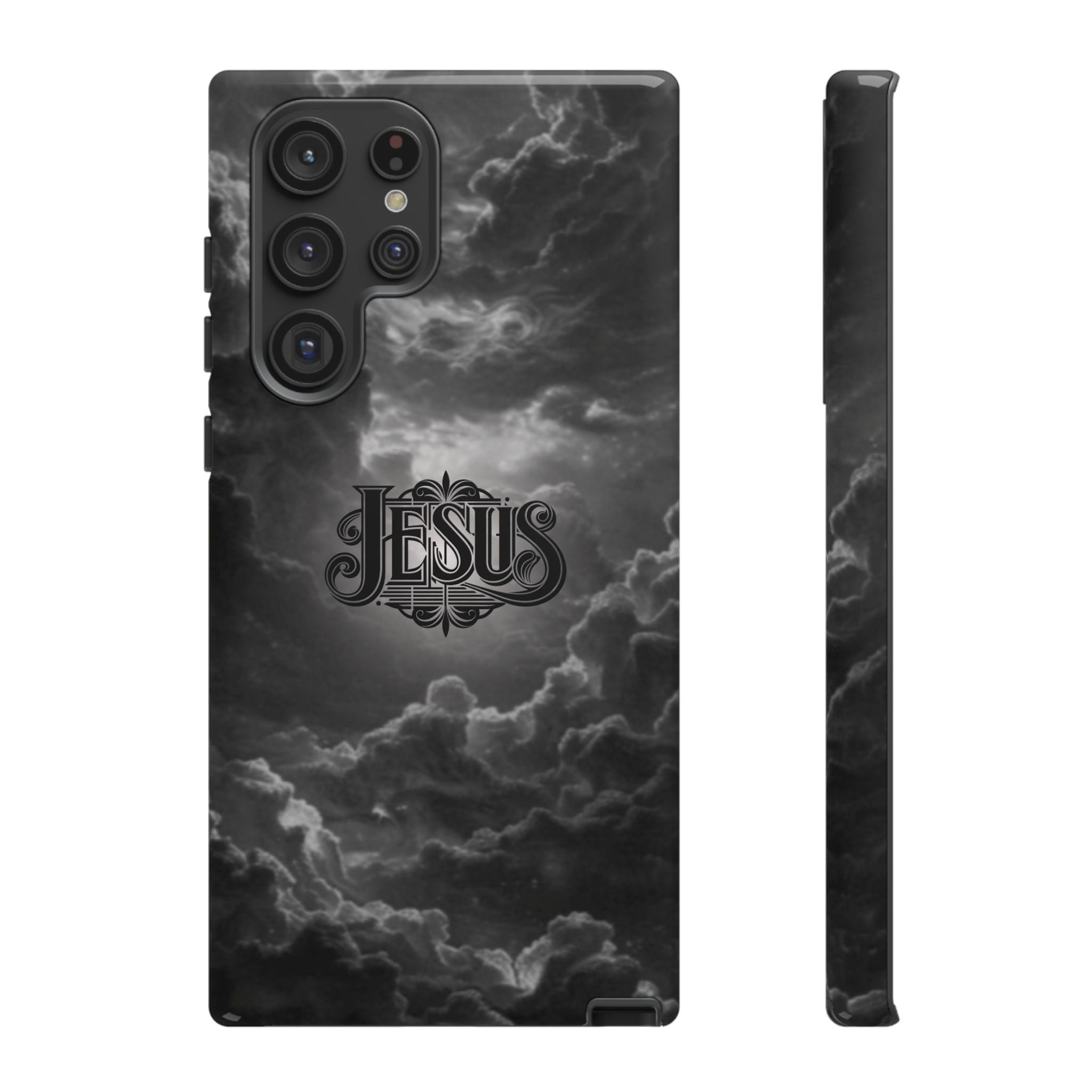 Jesus Cloud Phone Case – Christian Faith Protective iPhone Case