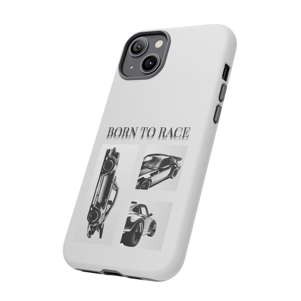 Phone Case - "Born to Race" Vintage Car Racing Graphic