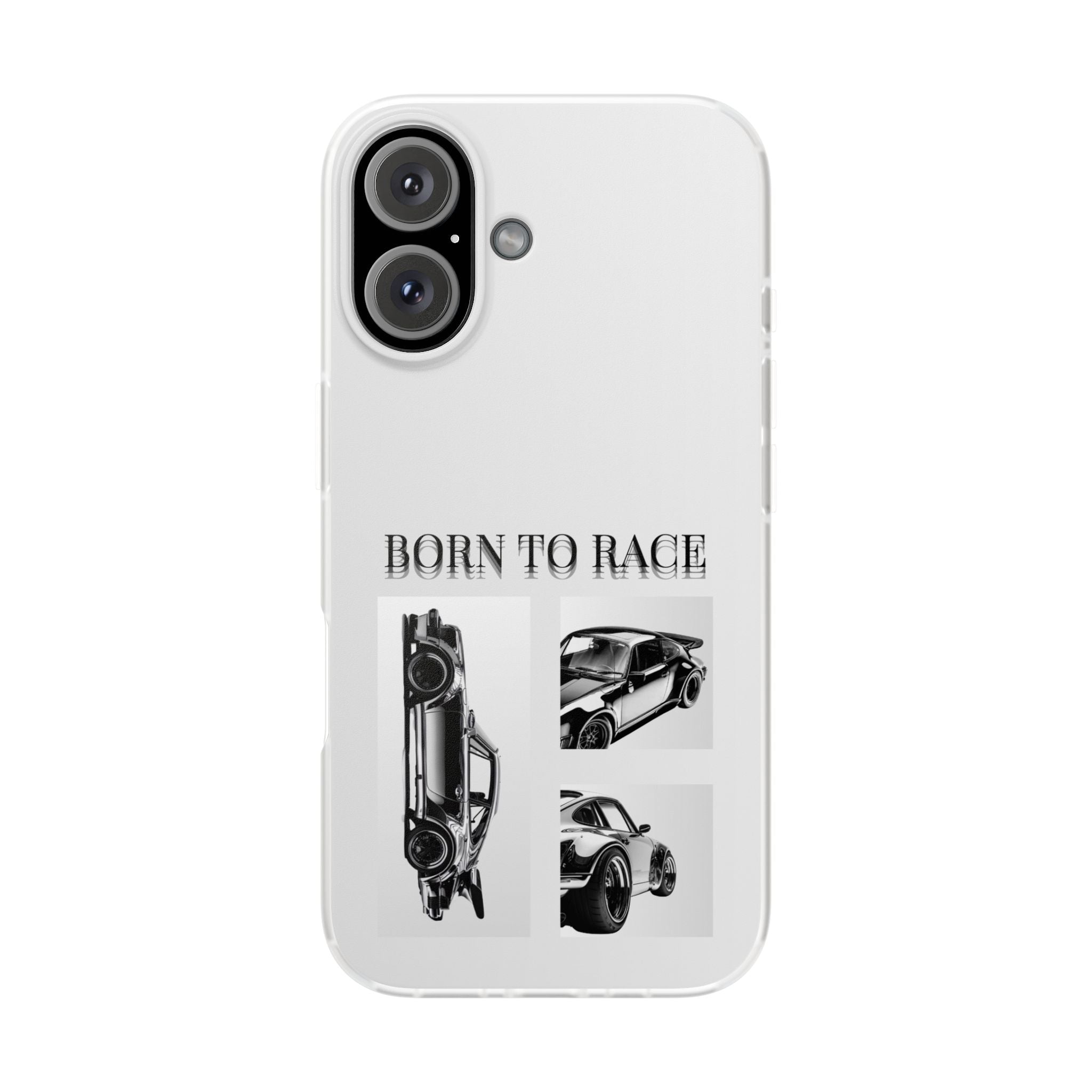 Born to Race Phone Case – Racing Car Flexi Case