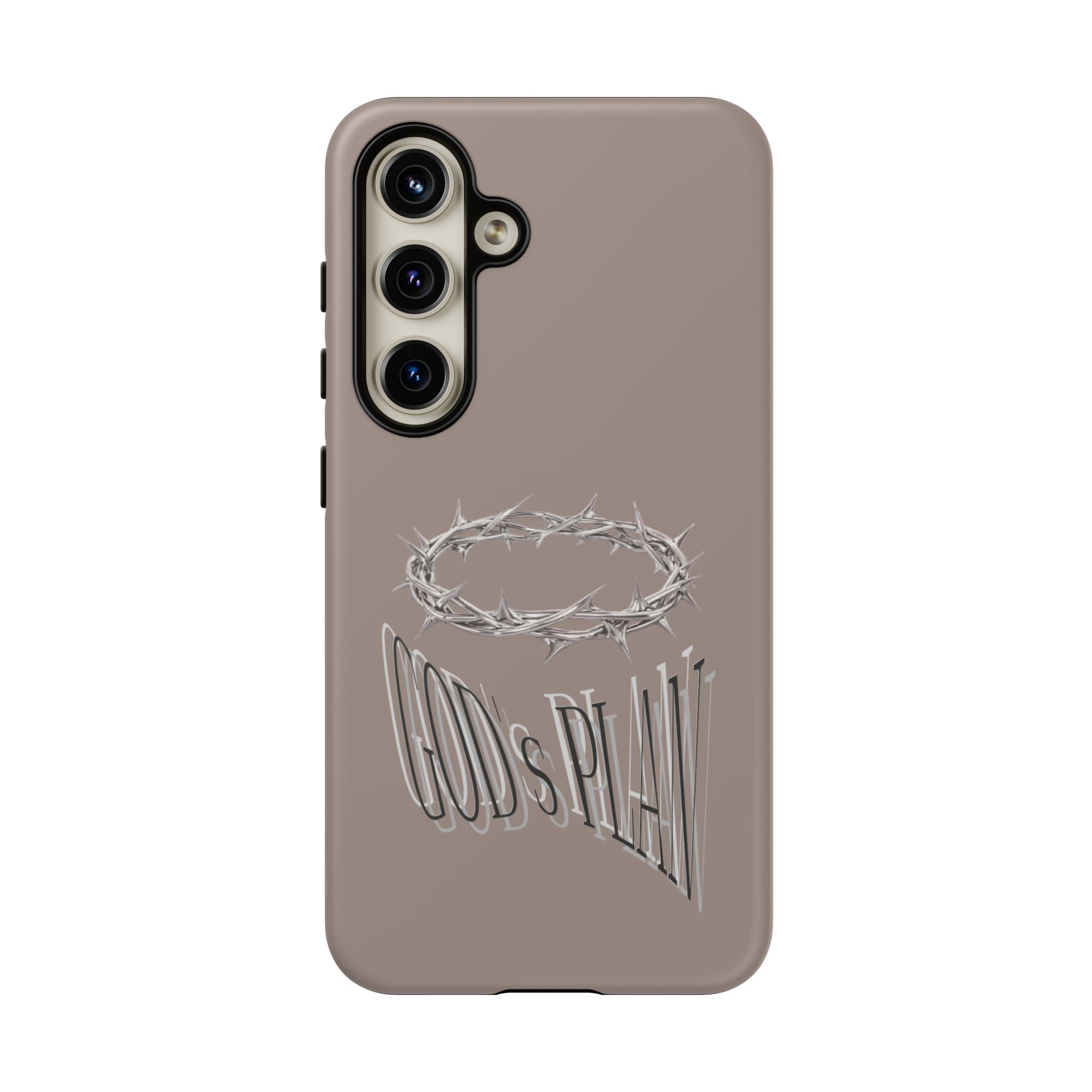 Phone Case — "God's Plan" Crown of Thorns Protective Cover
