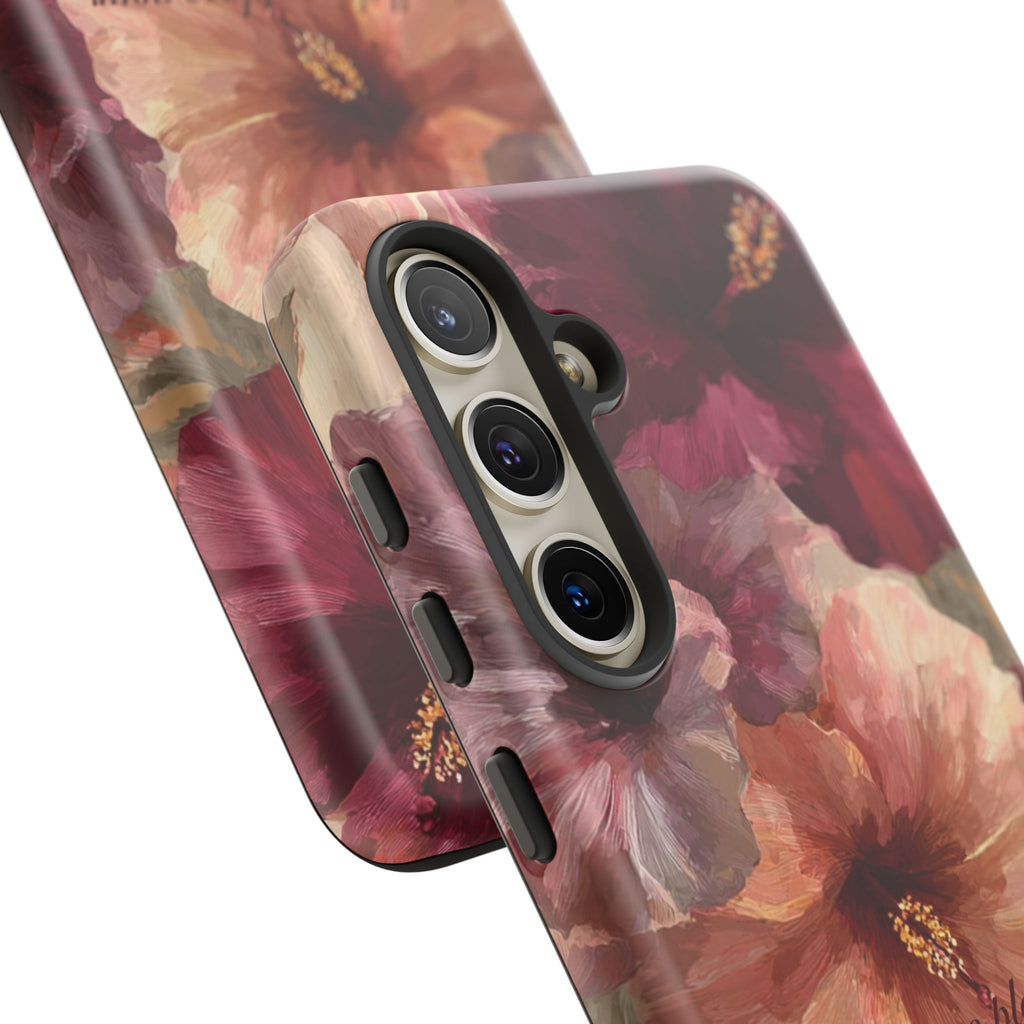Faith Floral Phone Case — "In All Things Place Your Faith" Protective iPhone Cover