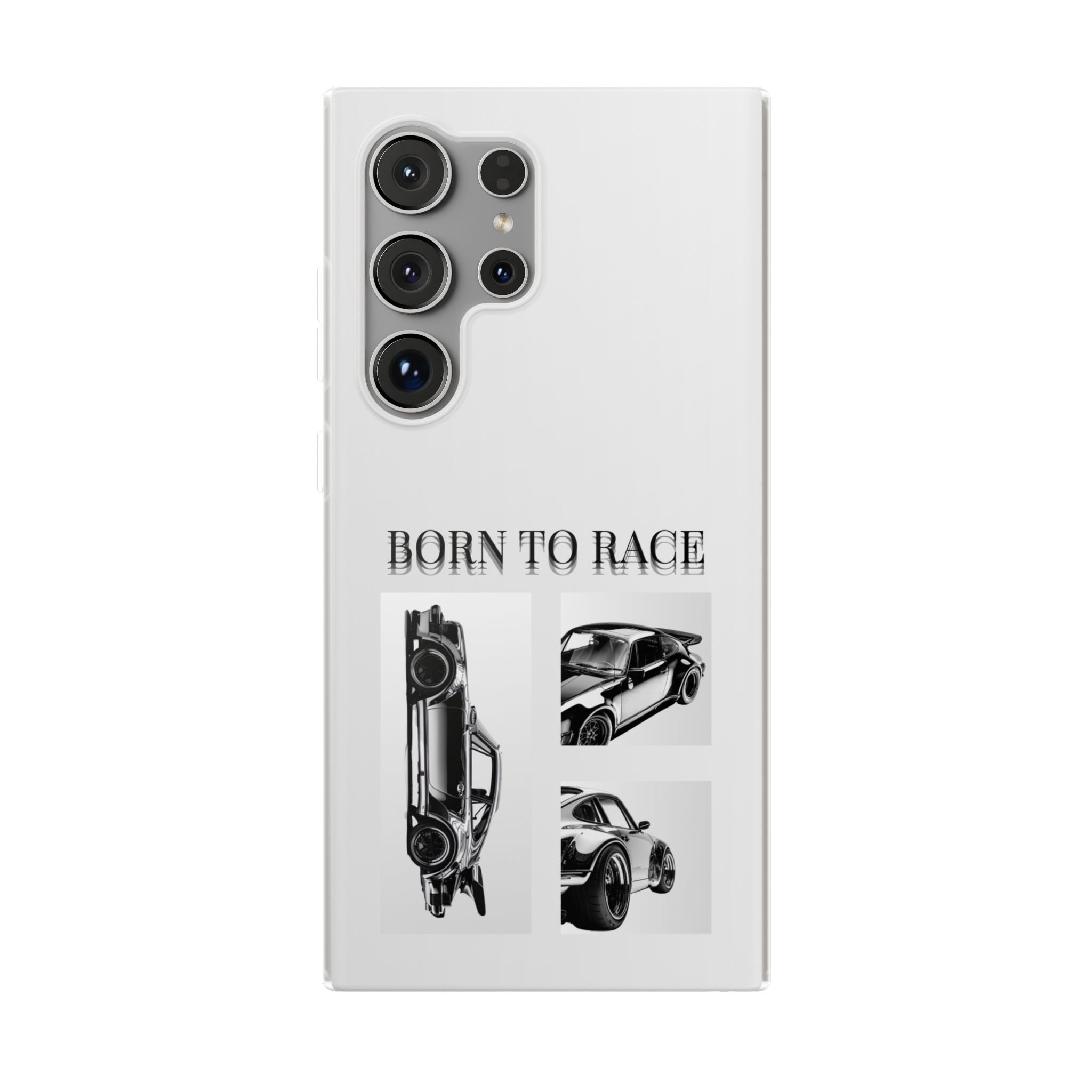 Born to Race Phone Case – Racing Car Flexi Case