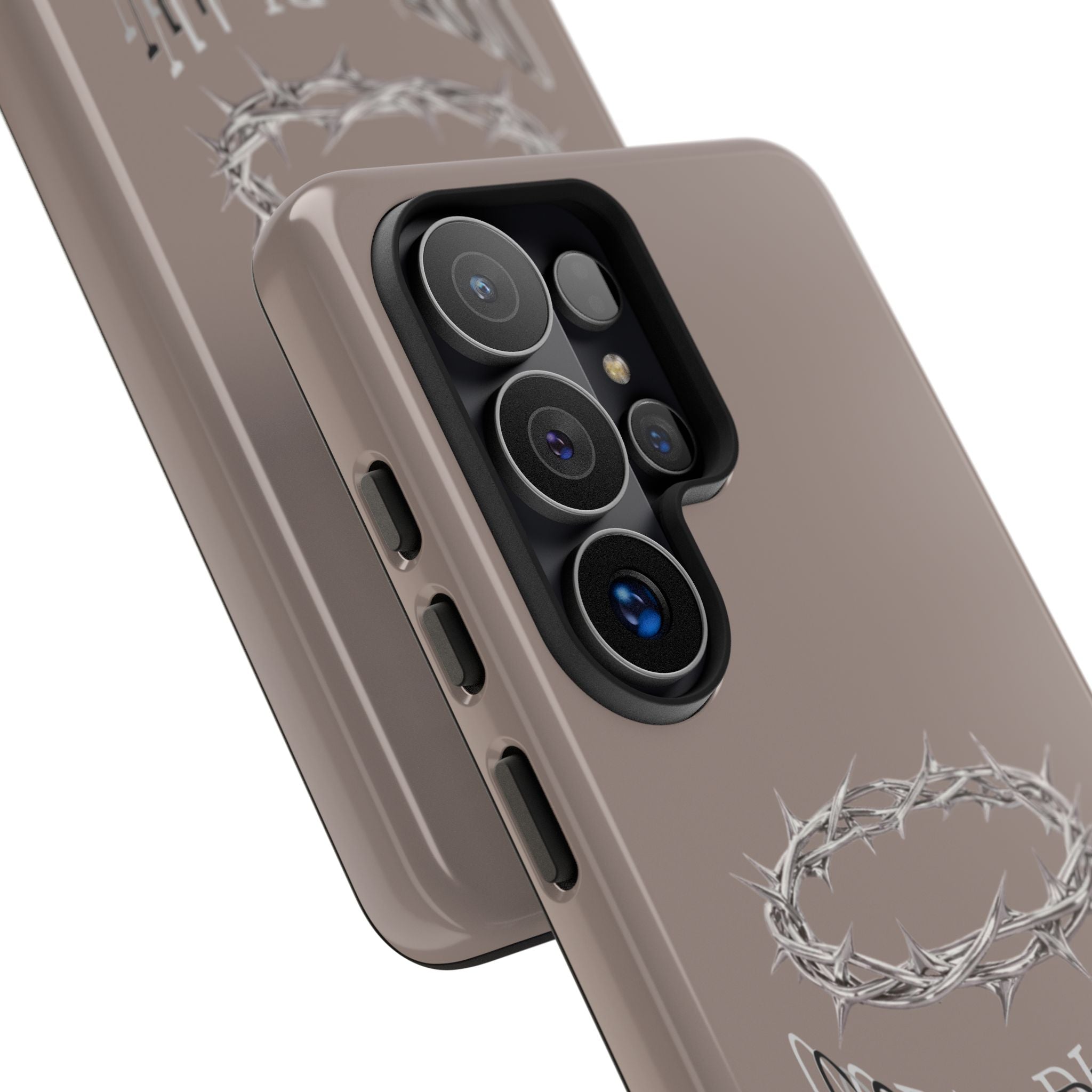 Phone Case — "God's Plan" Crown of Thorns Protective Cover