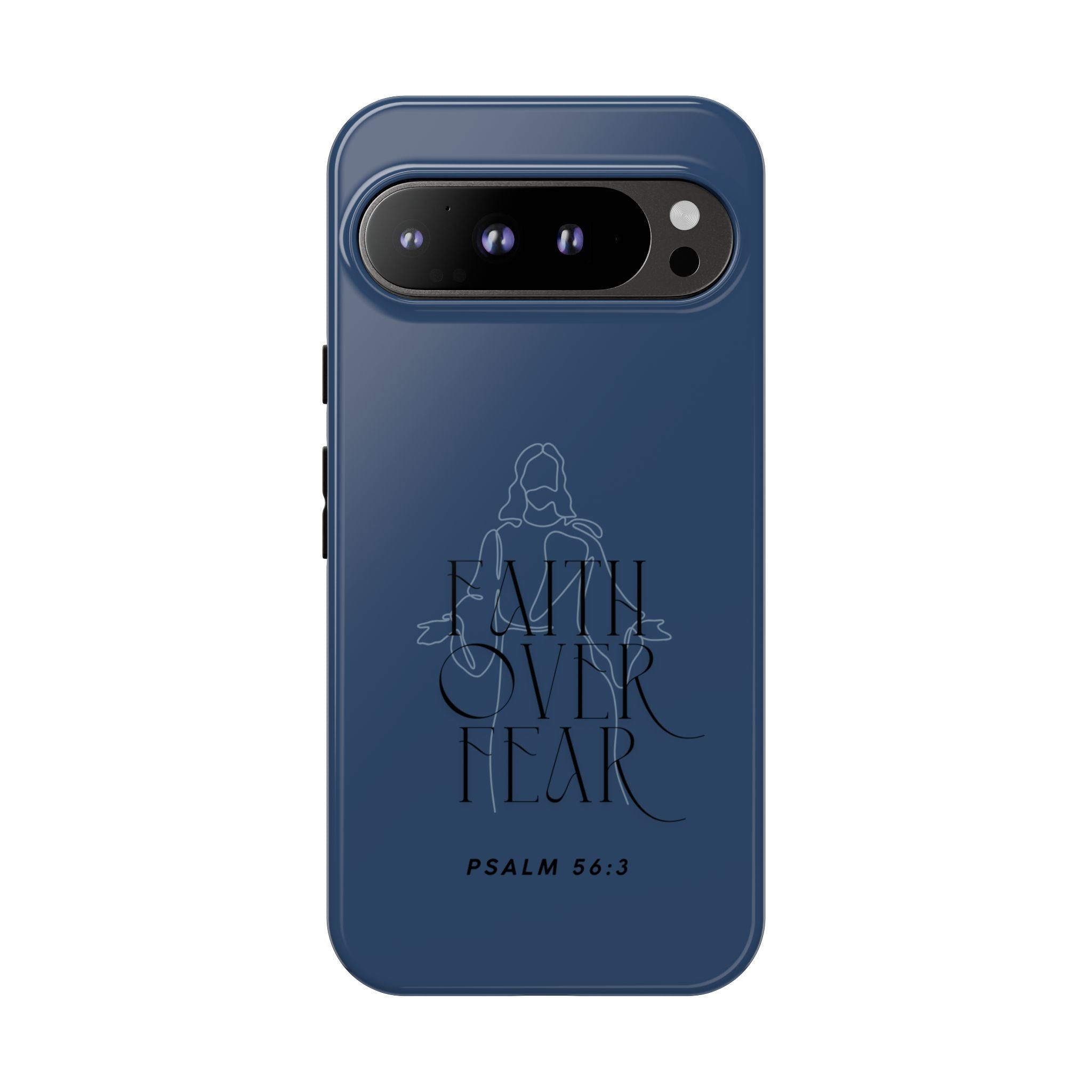 Faith Over Fear — Psalm 56:3 Christian Tough Phone Case