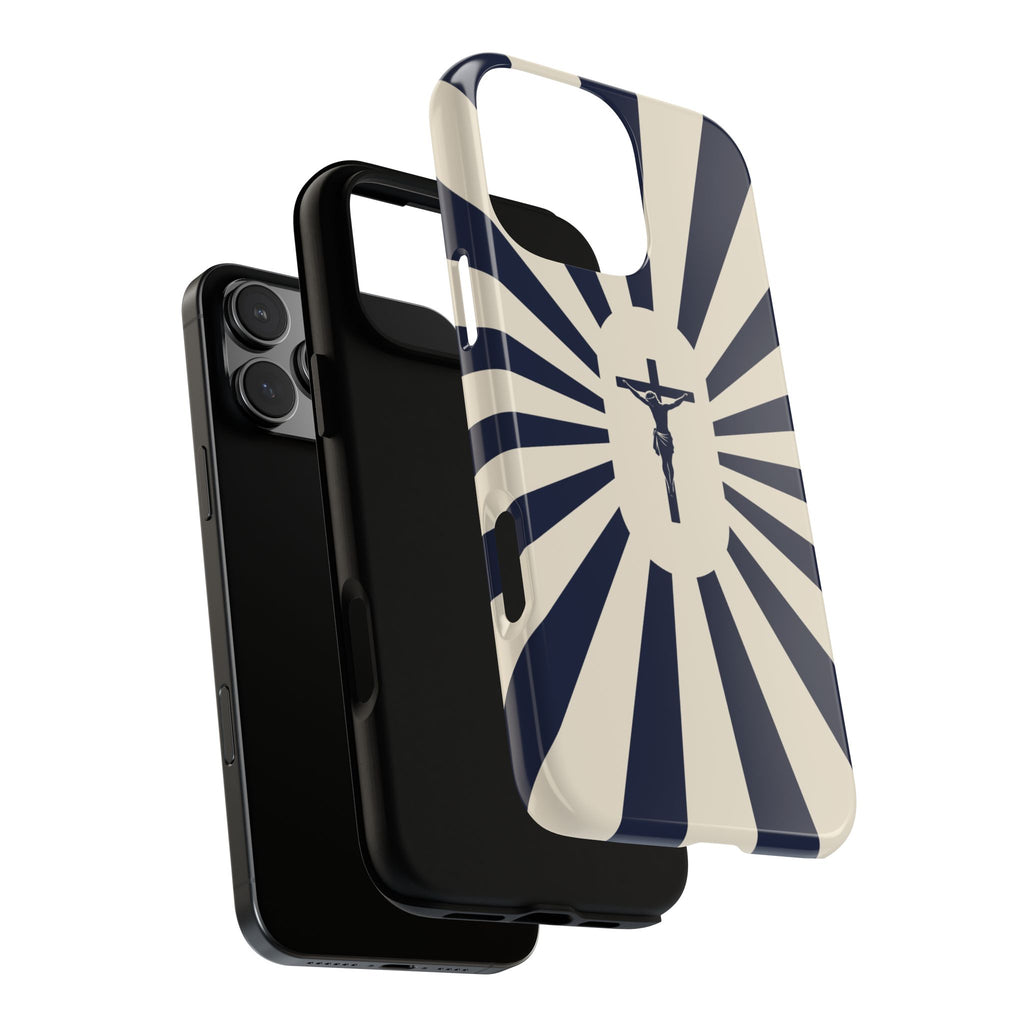 Christian Crucifix Radiant Tough Phone Case