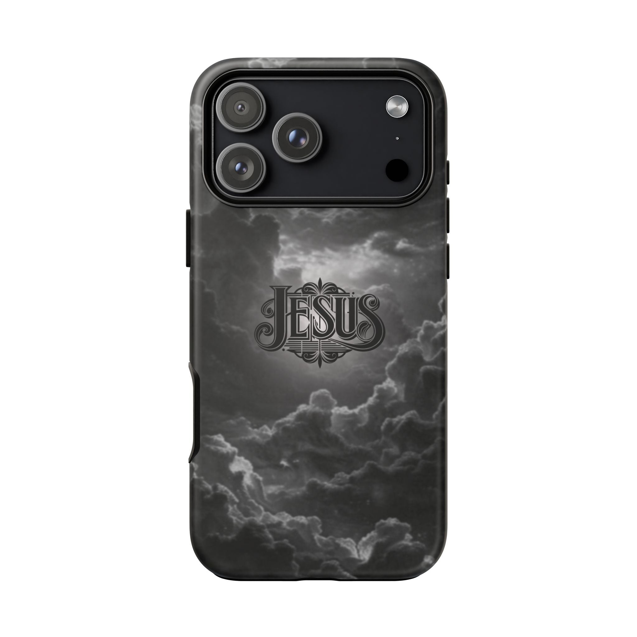 Jesus Cloud Phone Case – Christian Faith Protective iPhone Case