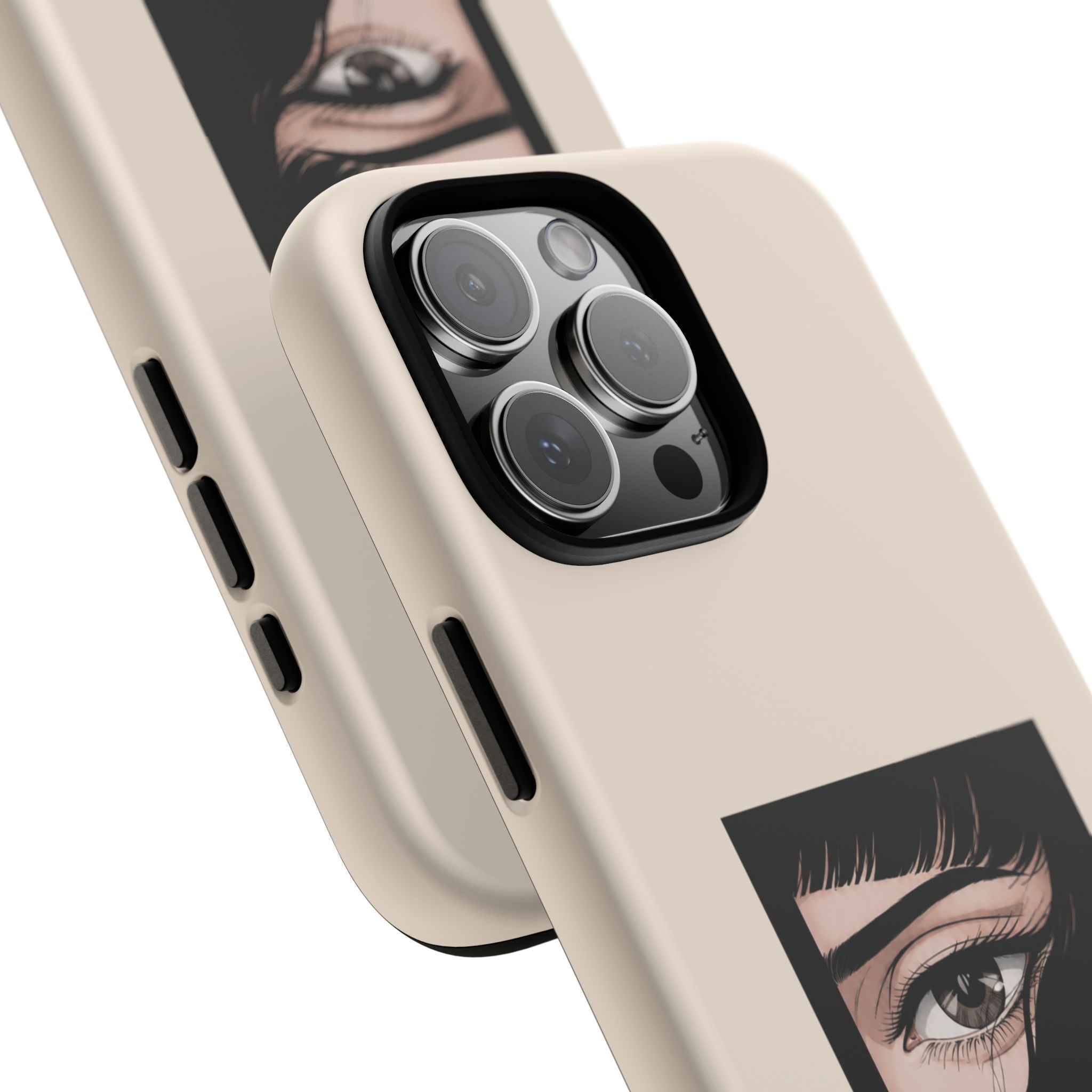 Minimal Eyelash Eye Art Protective Tough Case