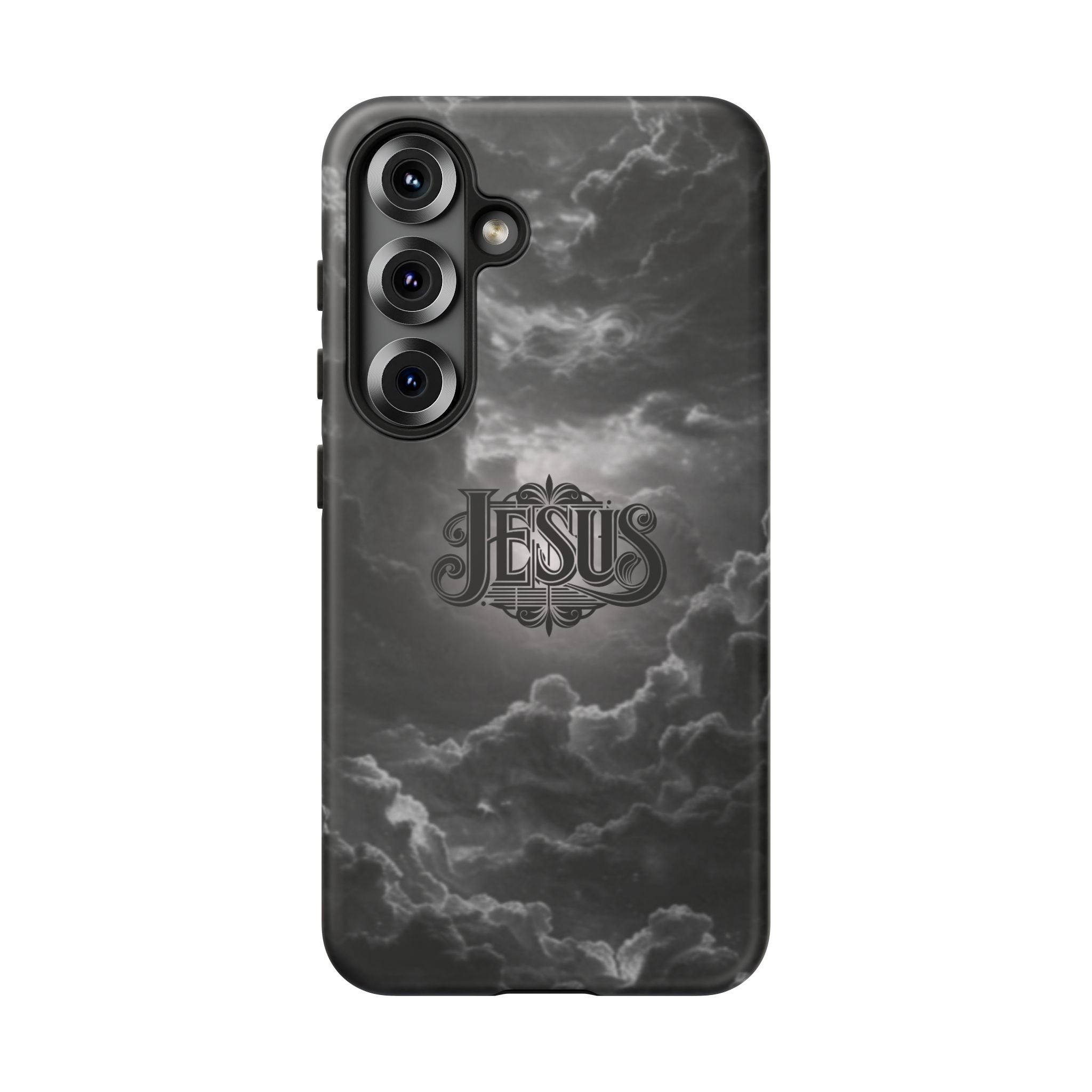 Jesus Cloud Phone Case – Christian Faith Protective iPhone Case