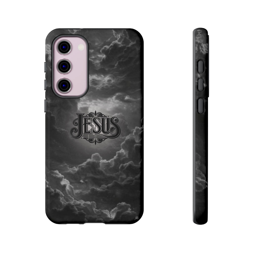 Jesus Cloud Phone Case – Christian Faith Protective iPhone Case