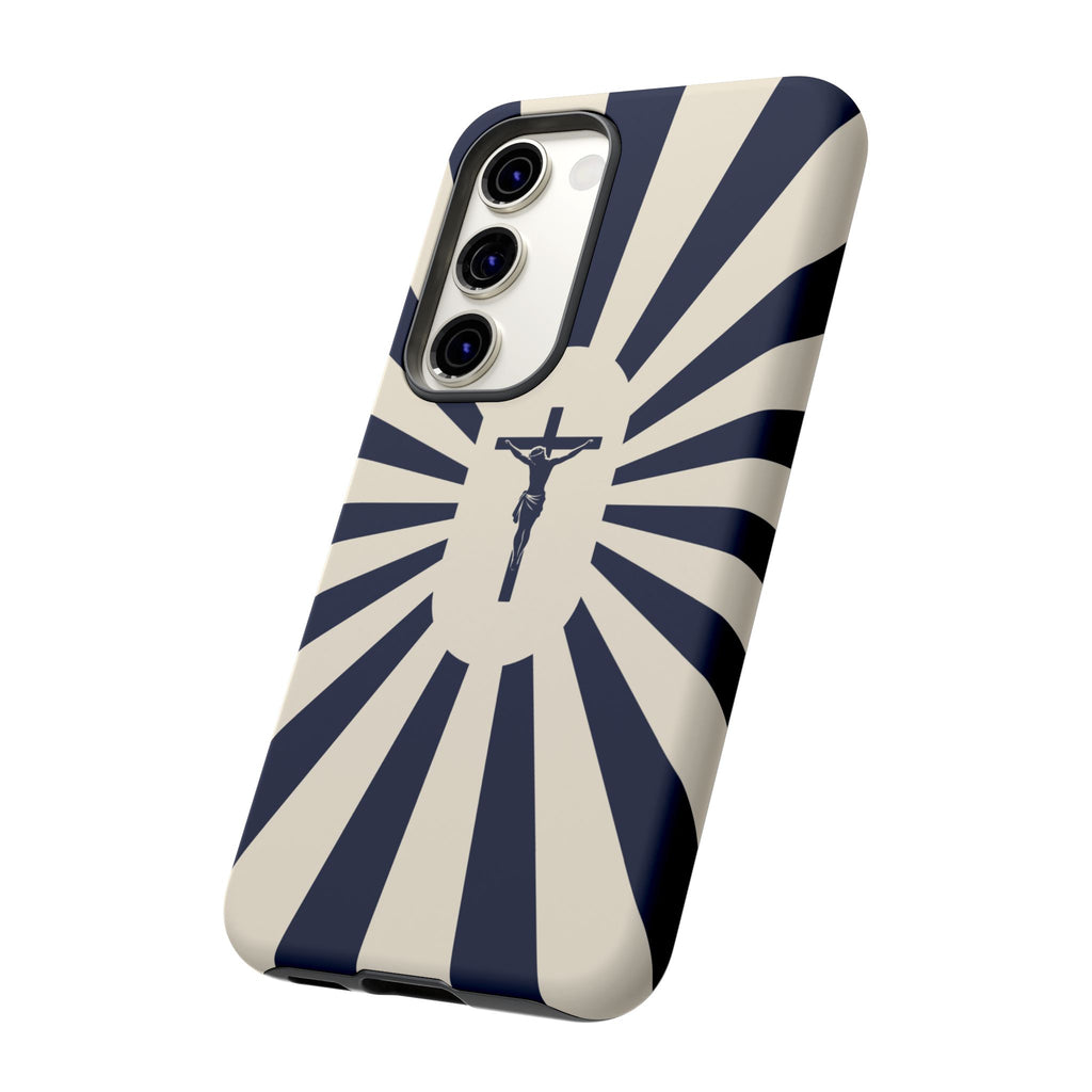 Christian Crucifix Radiant Tough Phone Case