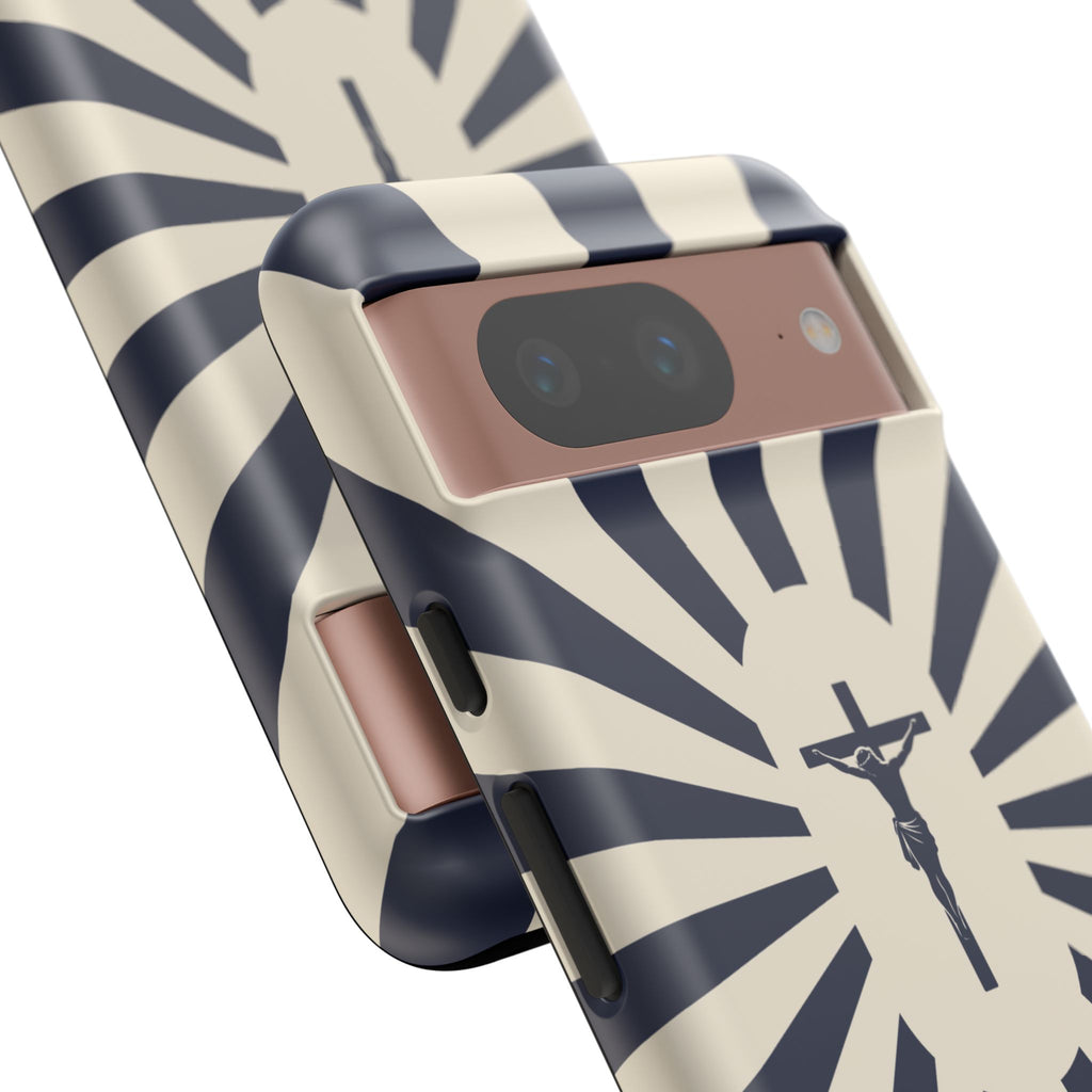 Christian Crucifix Radiant Tough Phone Case