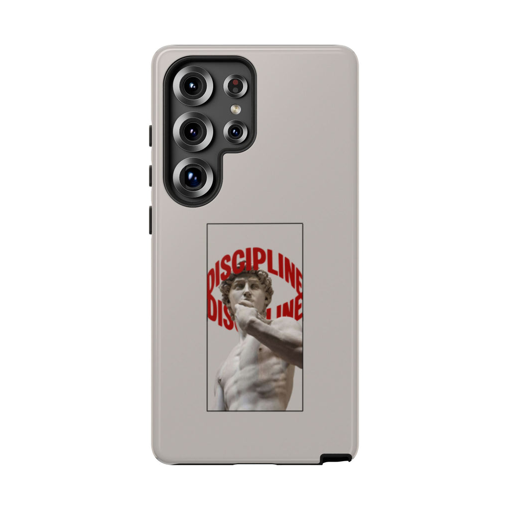 Phone Case — 'Discipline' Statue Graphic Protective Cover