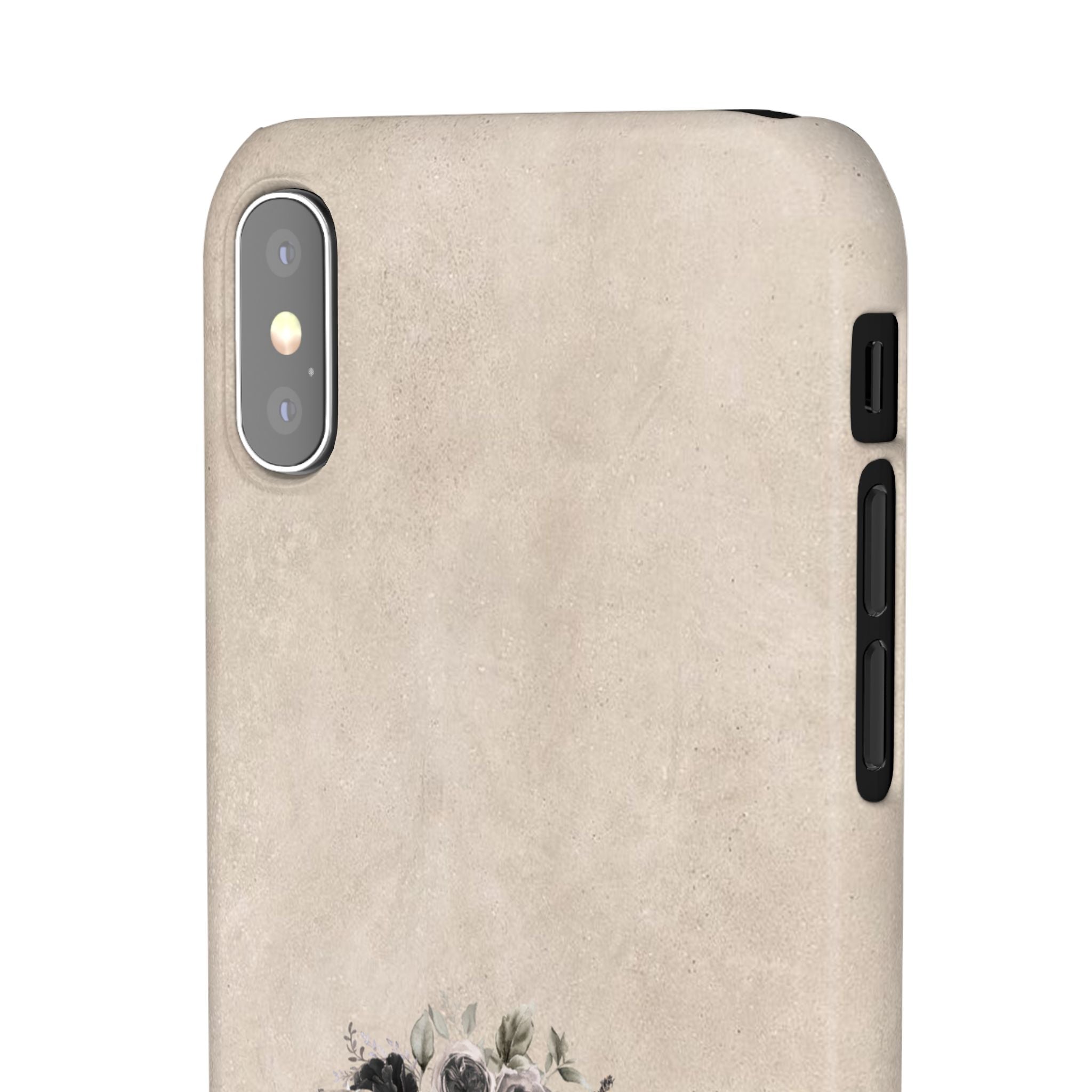 Vintage Madonna Floral Phone Case — Religious iPhone Snap Case