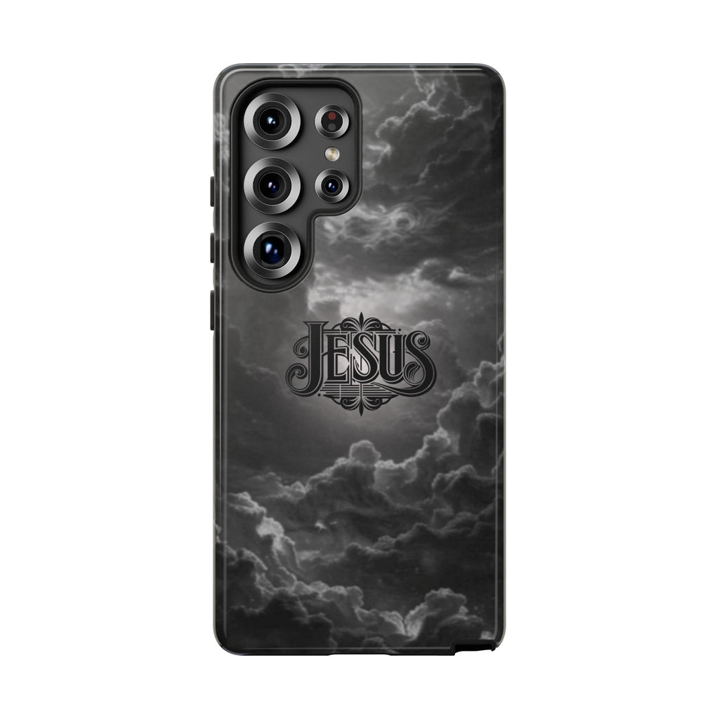 Jesus Cloud Phone Case – Christian Faith Protective iPhone Case