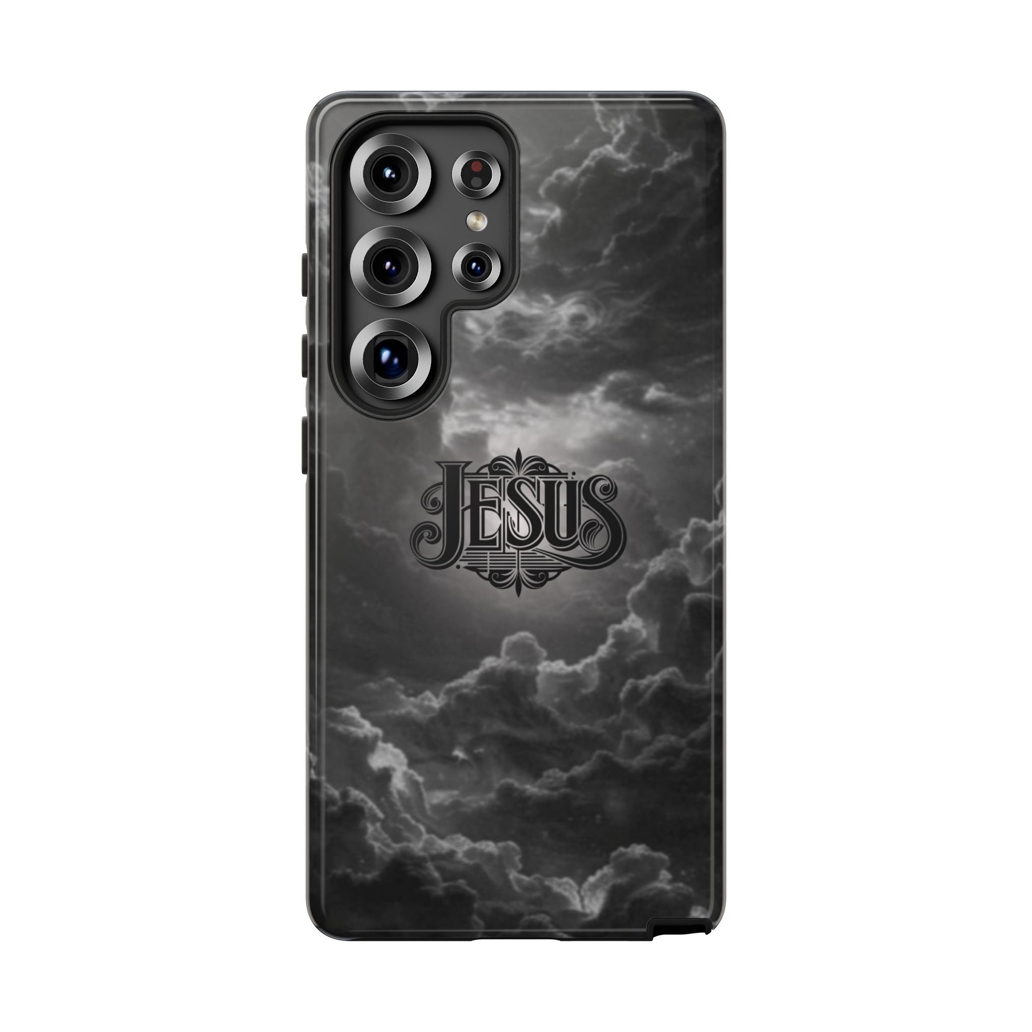 Jesus Cloud Phone Case – Christian Faith Protective iPhone Case