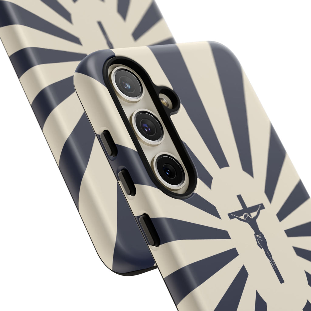 Christian Crucifix Radiant Tough Phone Case